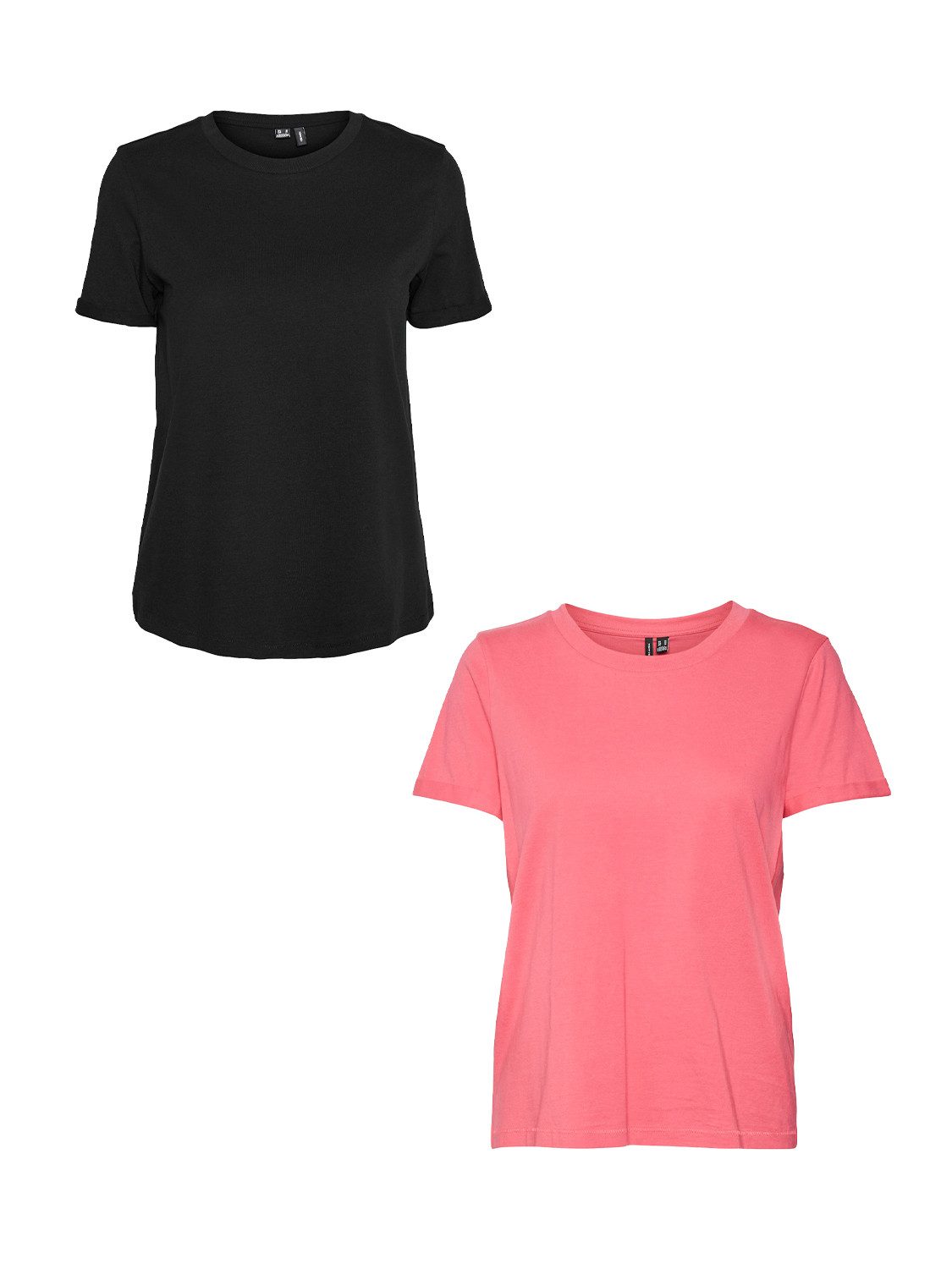 Vero Moda T-Shirt 2er Pack Basic günstig online kaufen