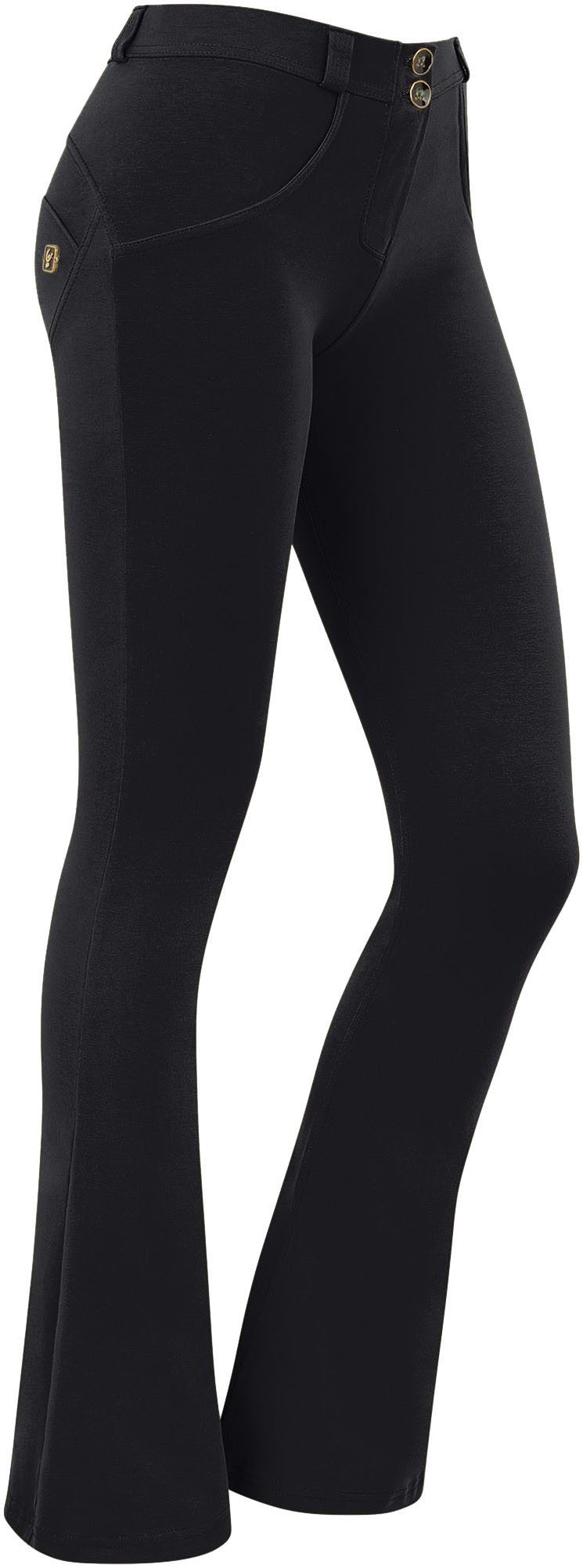 Freddy Leggings WRUP MINI-FLARE REGULAR mit Lifting & Shaping Effekt