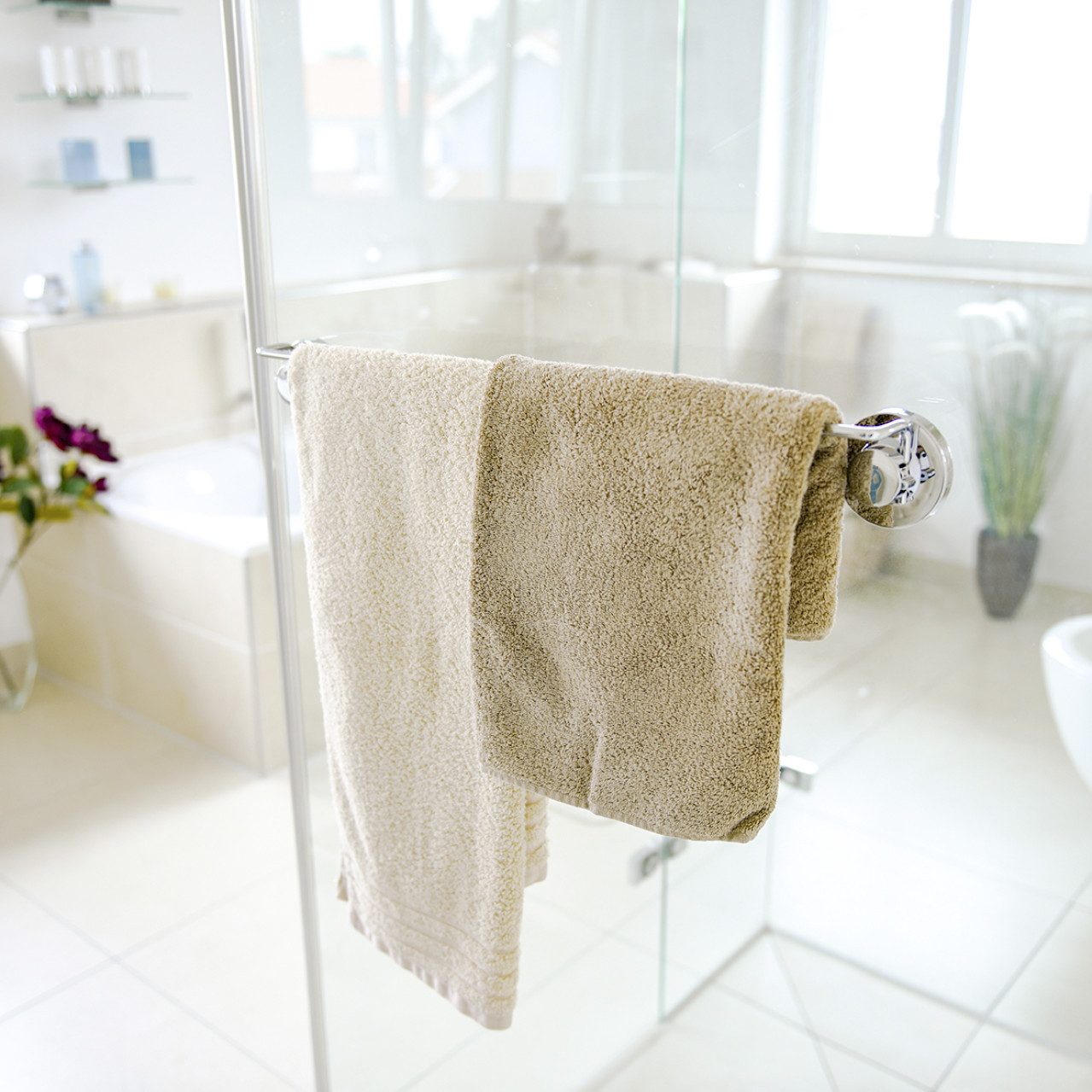 CORNAT Сушки для рушників Badetuchtuchhalter 3in1 Stahl, chrom