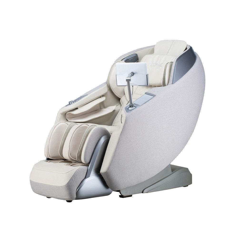 HOME DELUXE Кресла массажные mit Textilpolsterung ALVINA 157 x 76,7 x 116 cm, 4D Massagetechnologie, 24 Massageprogramme, Wärmefunktion