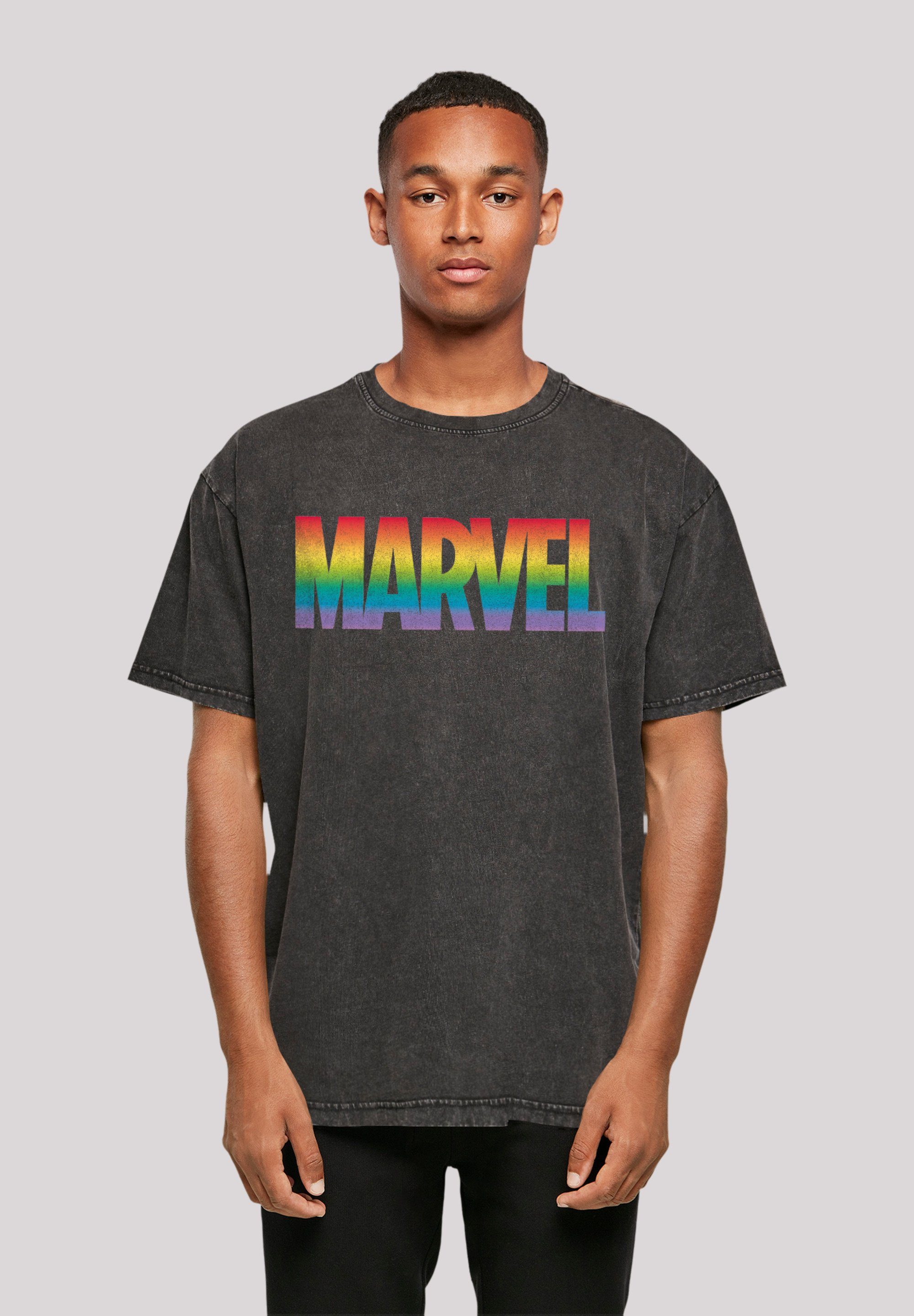 Qualität, T-Shirt F4NT4STIC Premium Pride Marvel Marvel T-Shirt Offiziell lizenziertes