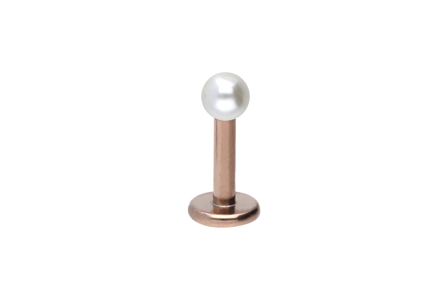 PIERCINGLINE Piercing-Set Chirurgenstahl Labret SYNTHETISCHE PERLE günstig online kaufen