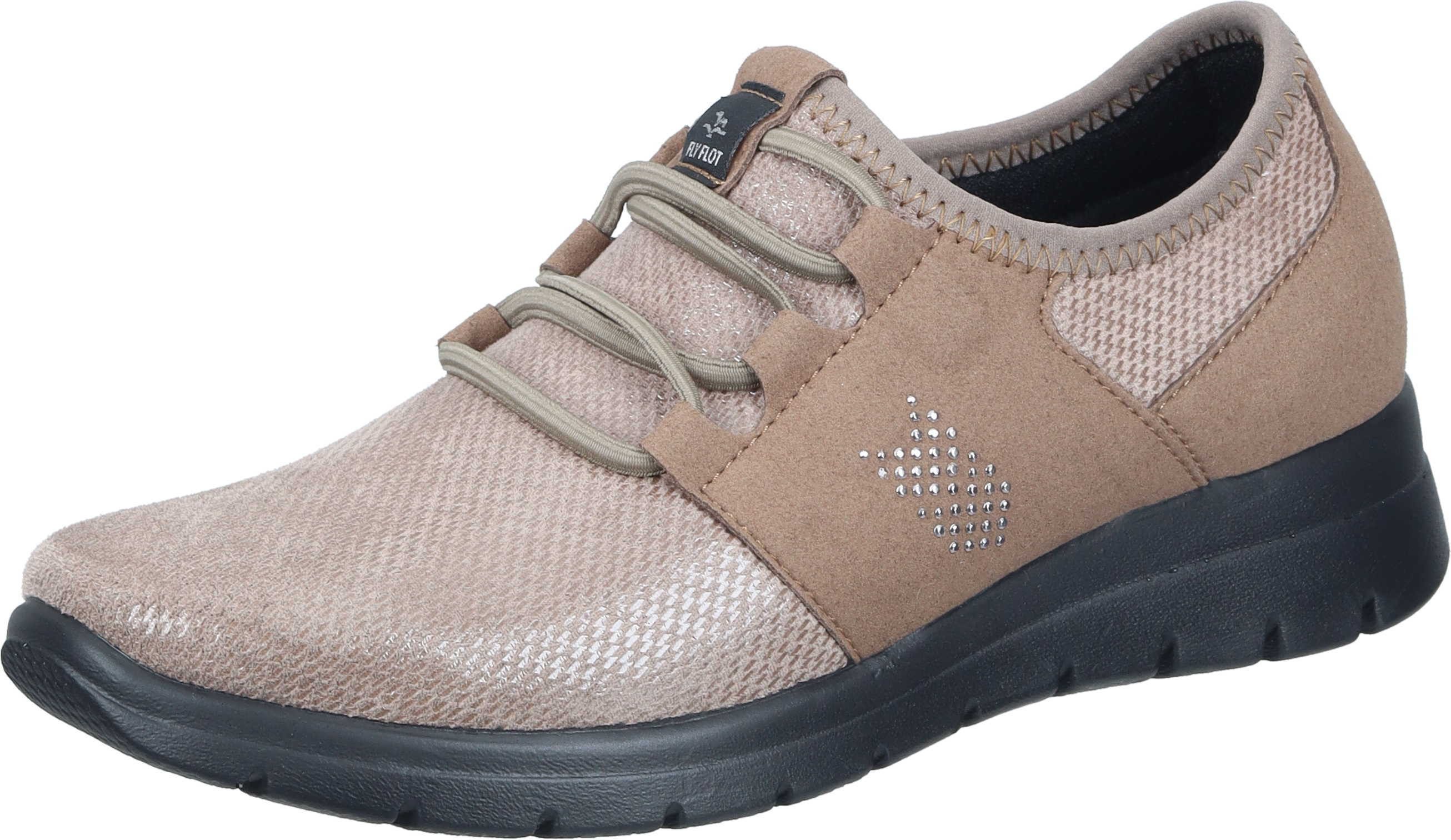 Fly Flot Slipper Slipper aus Stretch Material