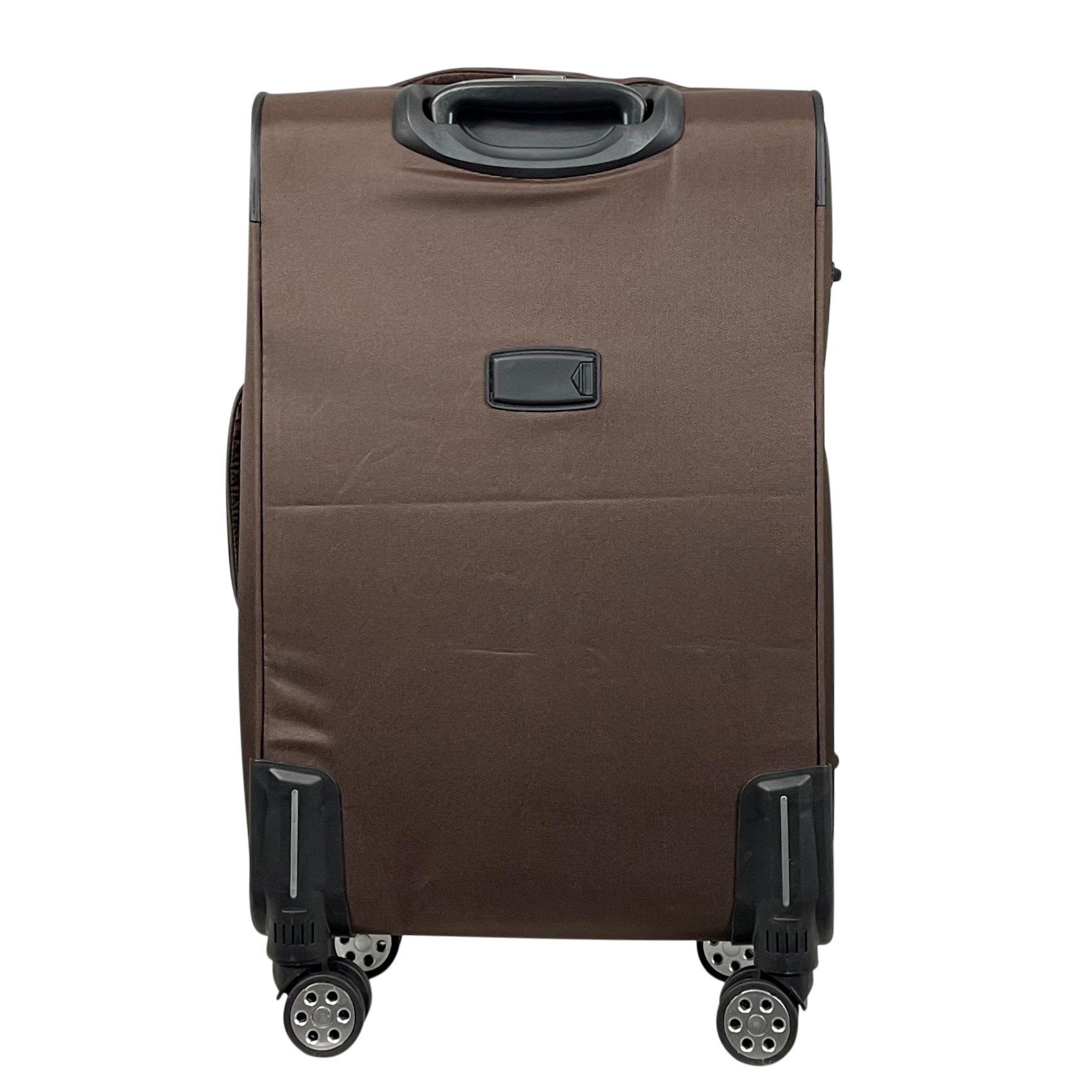 Braun Koffer MTB erweiterbar Stoffkoffer (M/L/XL/XXL/Set) Reisekoffer Zwillingsrollen