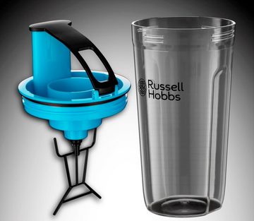 RUSSELL HOBBS Stabmixer Hobbs InstaMixer Mixer Standmixer 600 ml, BPA Frei, spülmaschinengeeignet, mit USB-Ladefunktion
