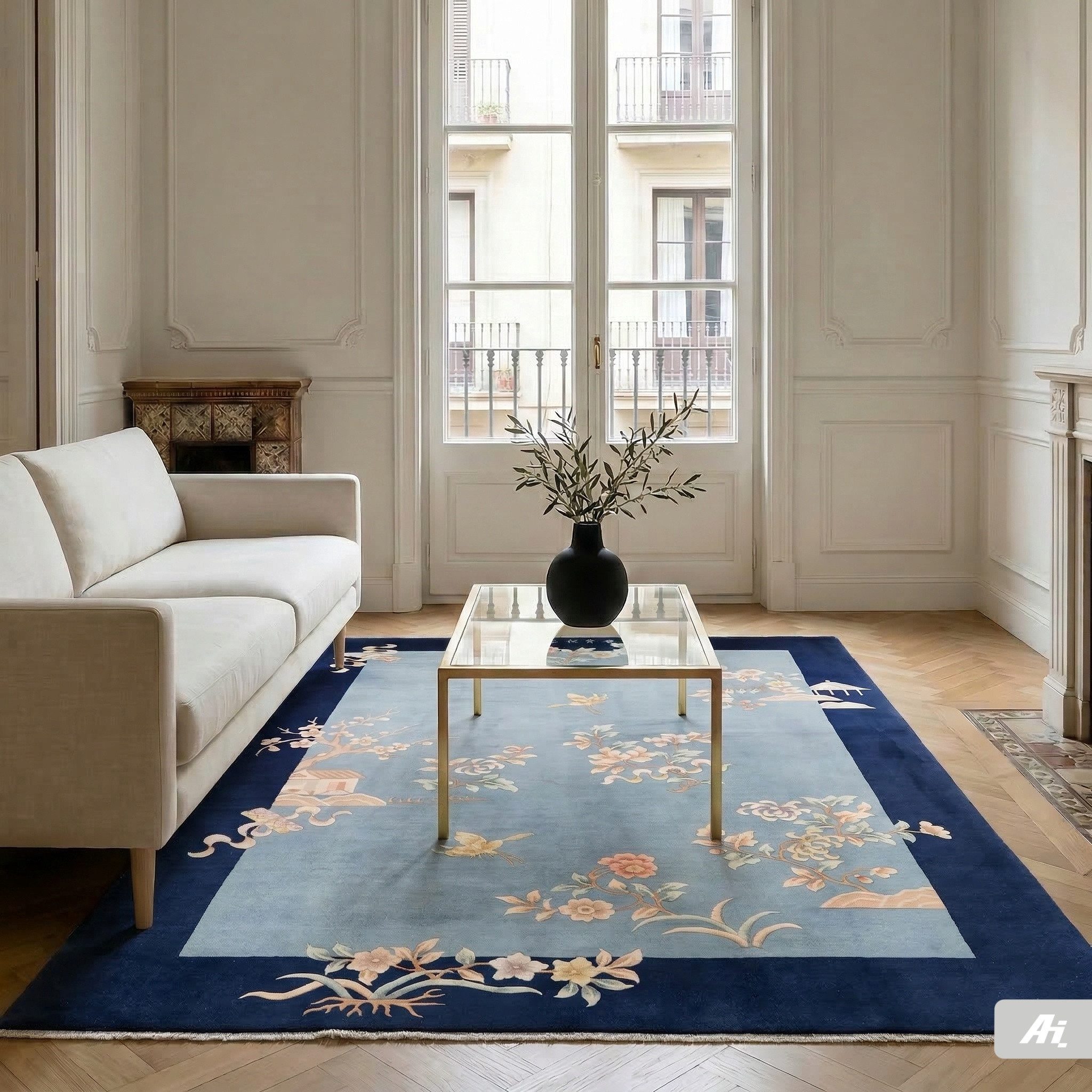 Carpet Avenue Teppich China 245x166, Rechteck, Höhe: 10 mm