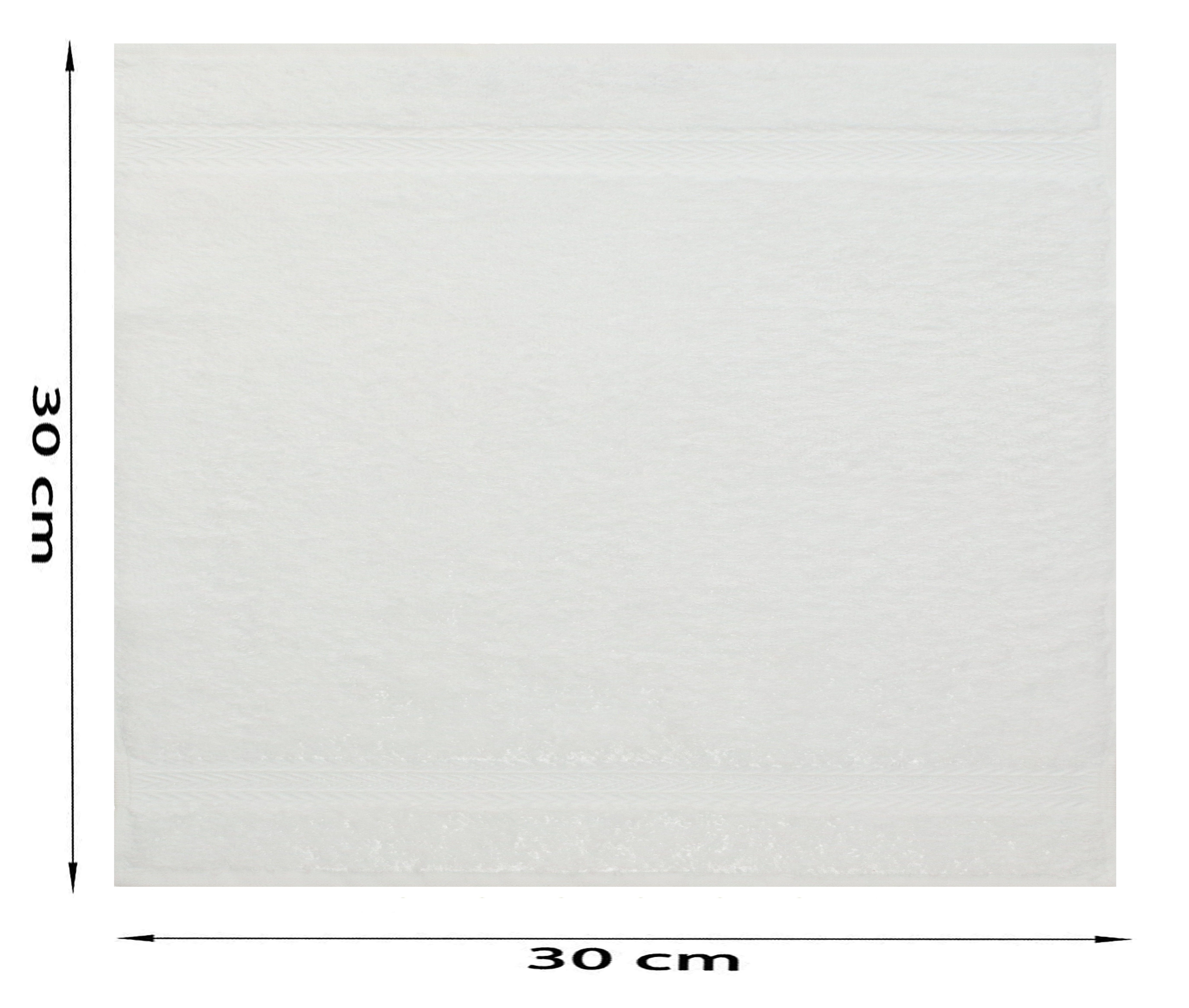 orange/weiß 100% 10 Baumwolle Seiftuch Premium Betz Seiftücher 30x30 Stück cm