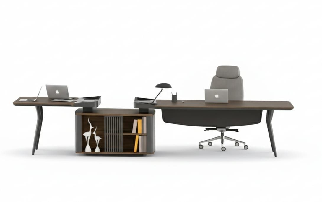 JVmoebel Schreibtisch Eleganter Schreibtisch Büro Einrichtung Luxus modernes Design, Made in Europa
