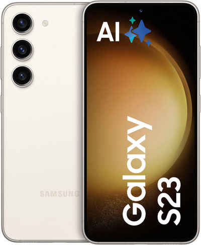 Samsung Galaxy S23, 128 GB Smartphone (15,39 cm/6,1 Zoll, 128 GB Speicherplatz, 50 MP Kamera, AI-Funktionen)