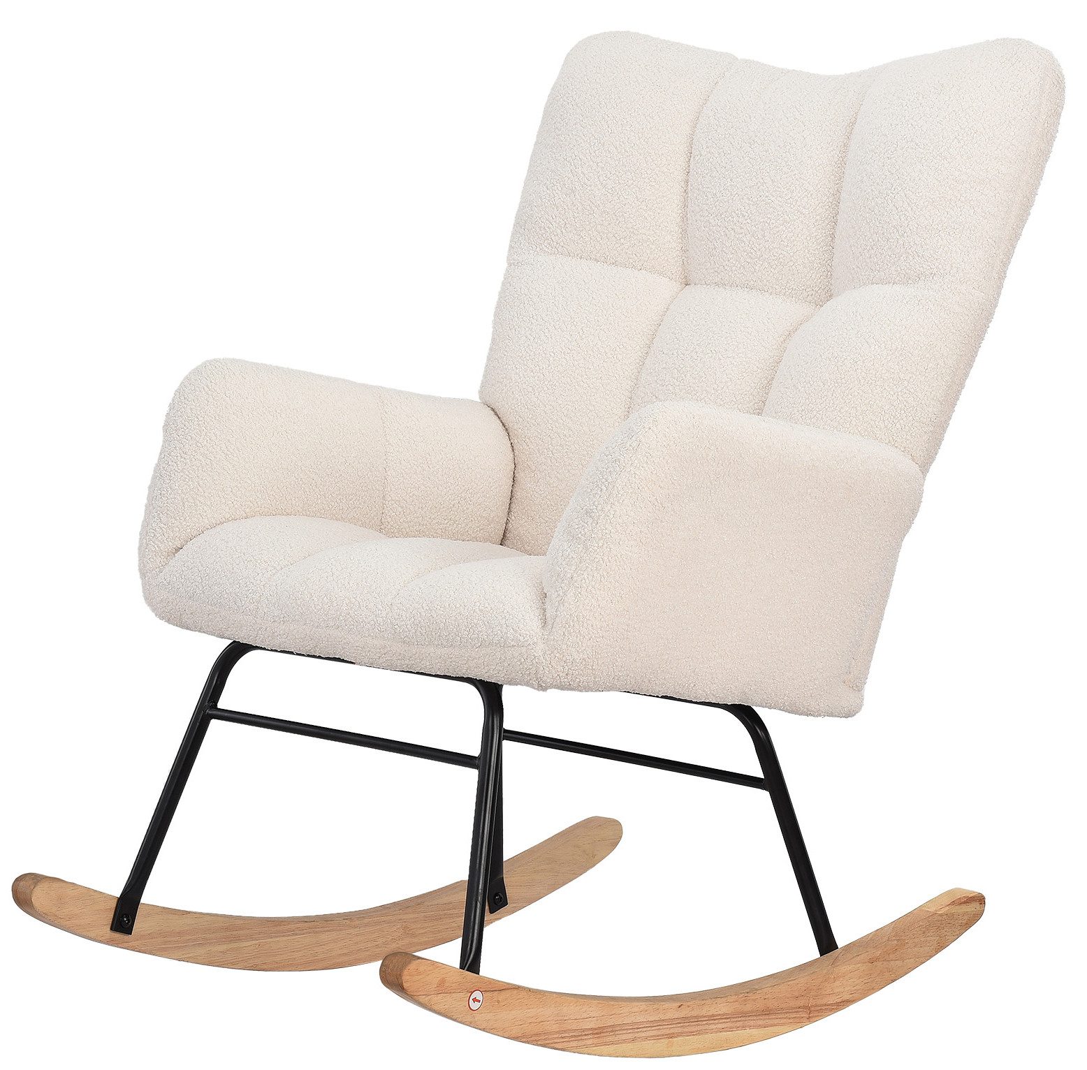 FUROKOY Schaukelstuhl Relaxsessel Schaukelsessel Stühle Mit günstig online kaufen