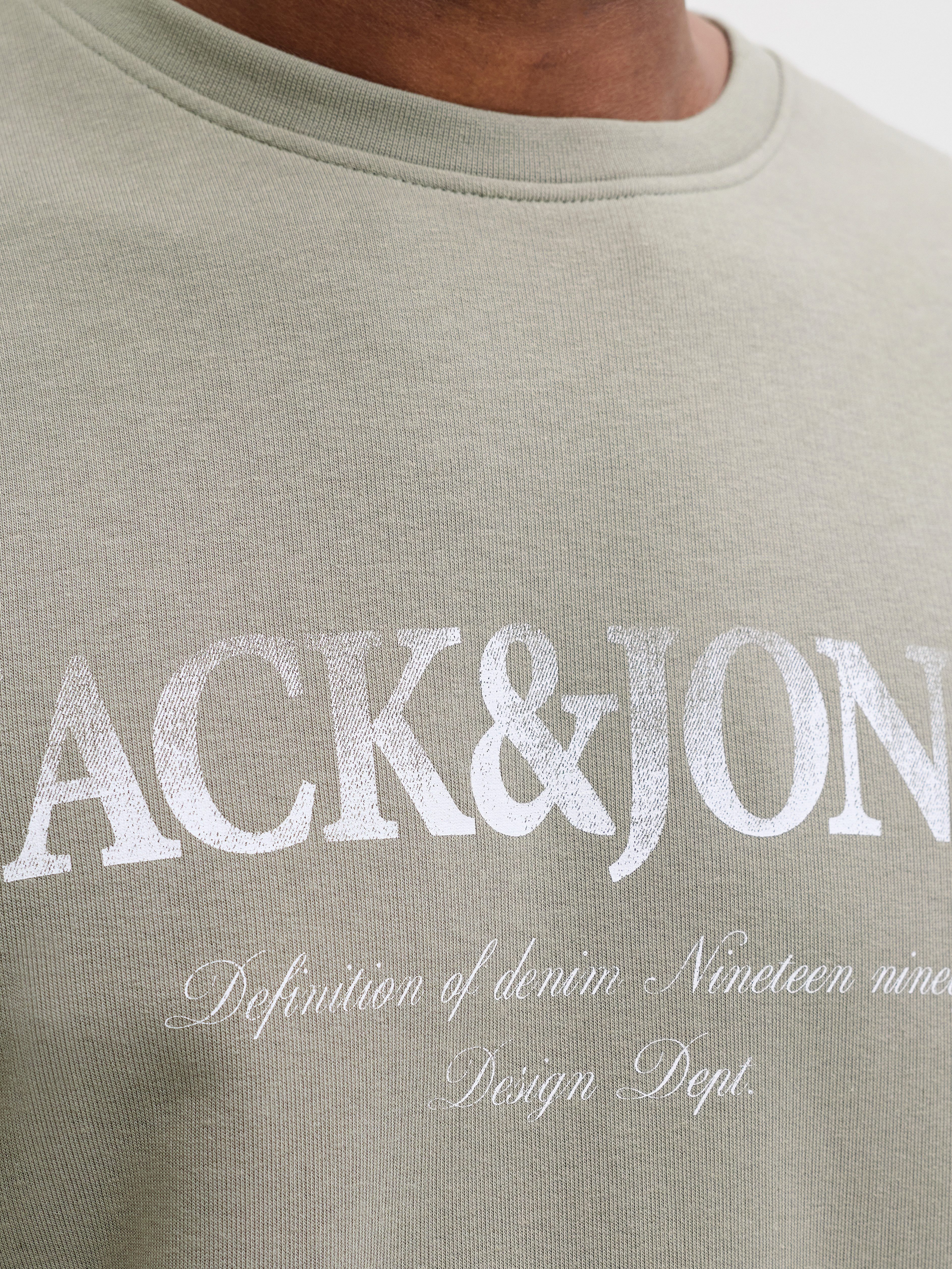 Jack & Jones Sweatshirt JJDEVIN DAYTONA PRINT SWEAT CREW NECK günstig online kaufen