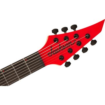 Jackson E-Gitarre, E-Gitarren, Andere Modelle, Pro Plus Dinky MDK HT7 Red with Black Bevels - E-Gitarre