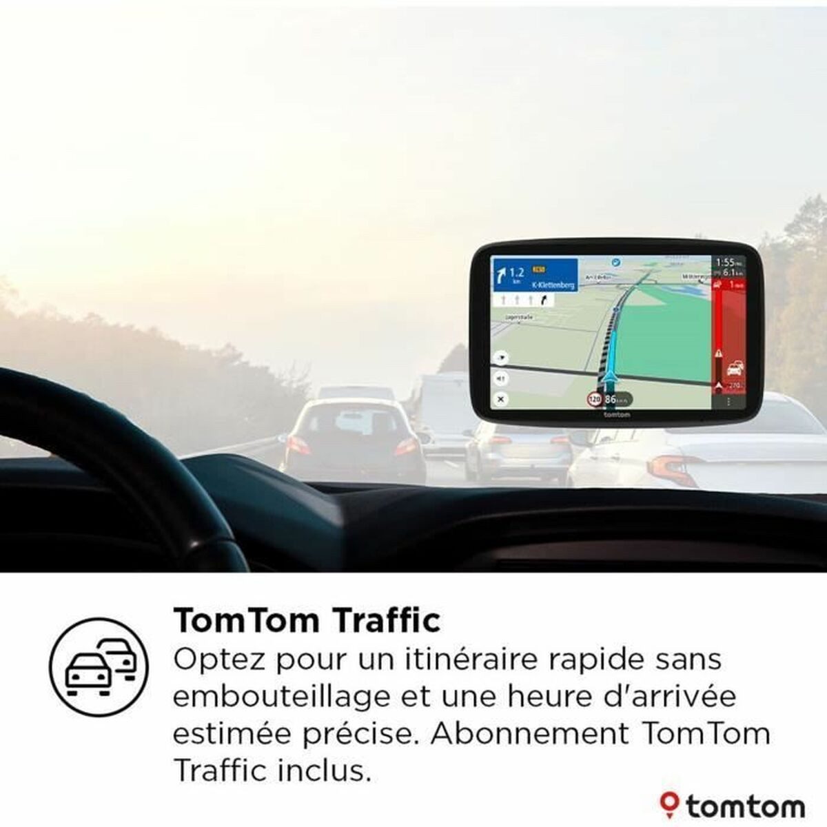 TomTom GPS-System (GPS Navigationsgerät TomTom 1YE7.002.100)