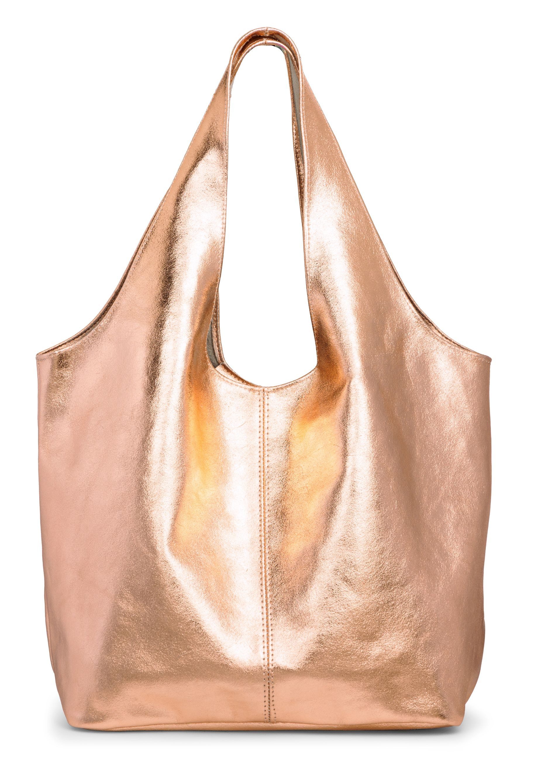 Schultertasche große Wildleder Hobo bag Damen Tasche - PREMUM LINE - Modell No.840