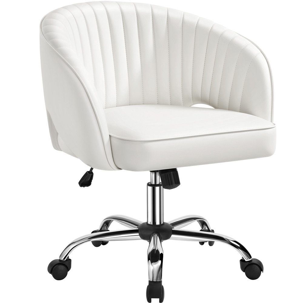 Yaheetech Drehstuhl, Bürostuhl mit Samtbezug, Schreibtischstuhl Polsterstuh günstig online kaufen