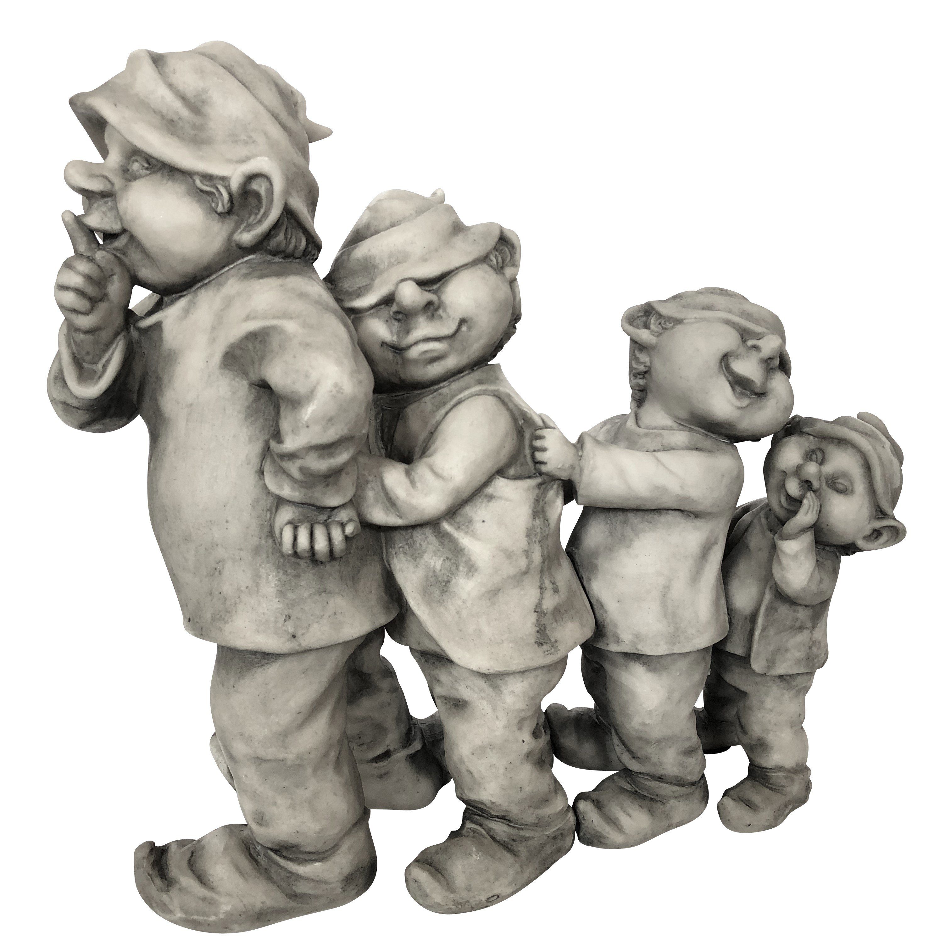 Online-Fuchs Gartenfigur Lustige Wichtel Polonaise Gnome Trolle Zwerge witt günstig online kaufen