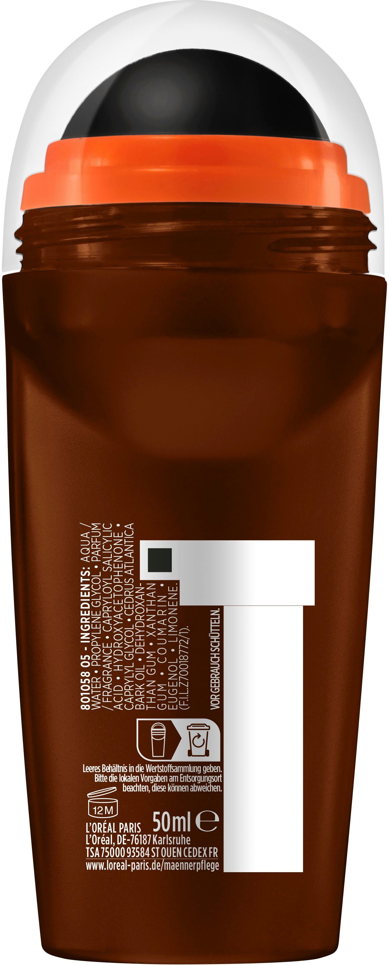 L'ORÉAL PARIS MEN Men Club EXPERT Deodorant-Roll-On Expert Deo-Roller L'Oréal 48h Barber