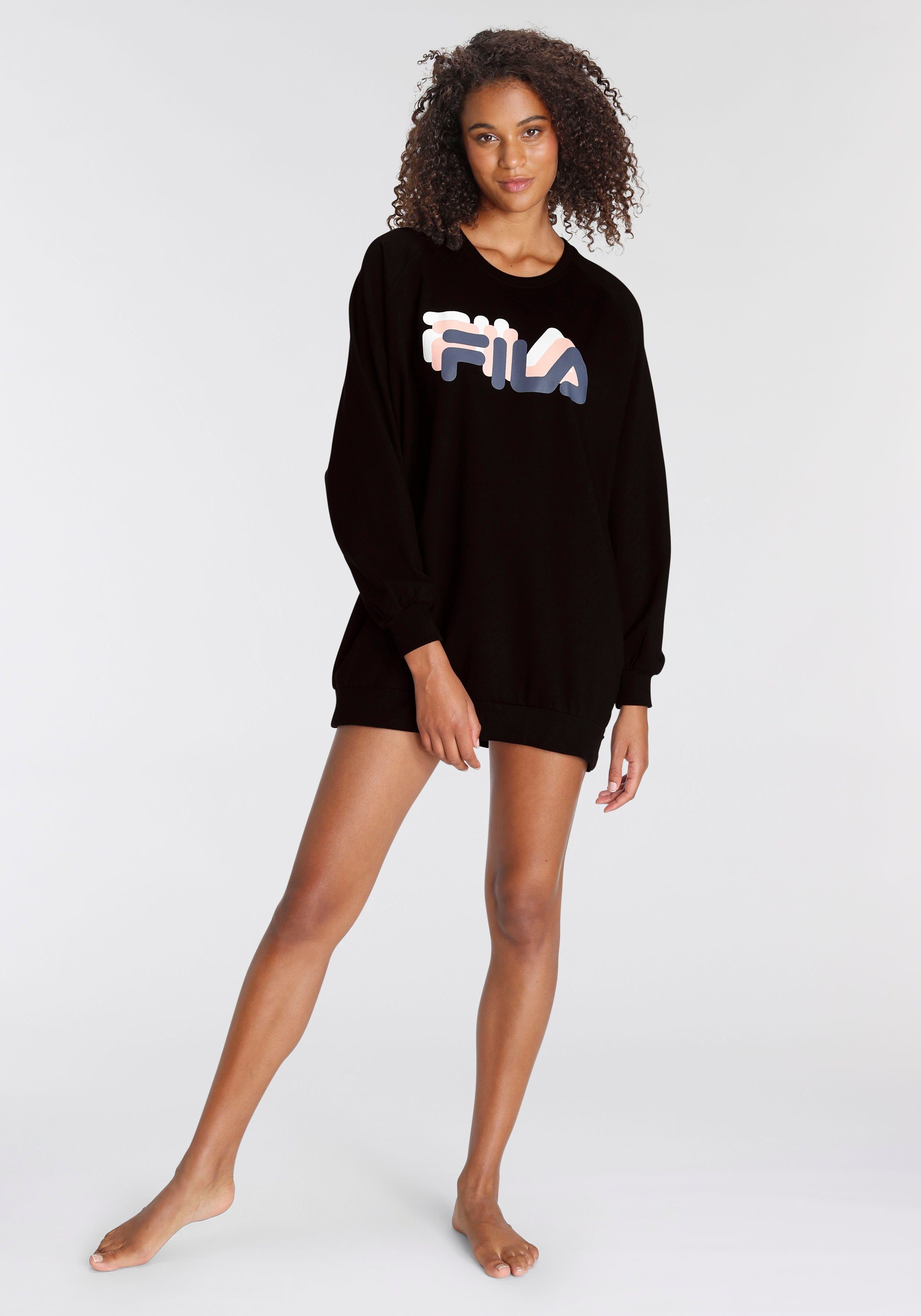 Fila Sweatkleid (1-tlg), Sweatkleid mit Rundhalsausschnitt