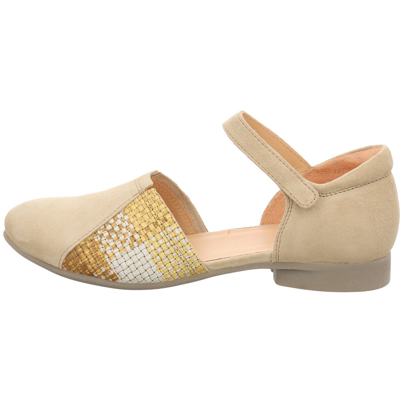 Think! Think Damen Slipper elegant - 3-001157-4000 in beige Slipper