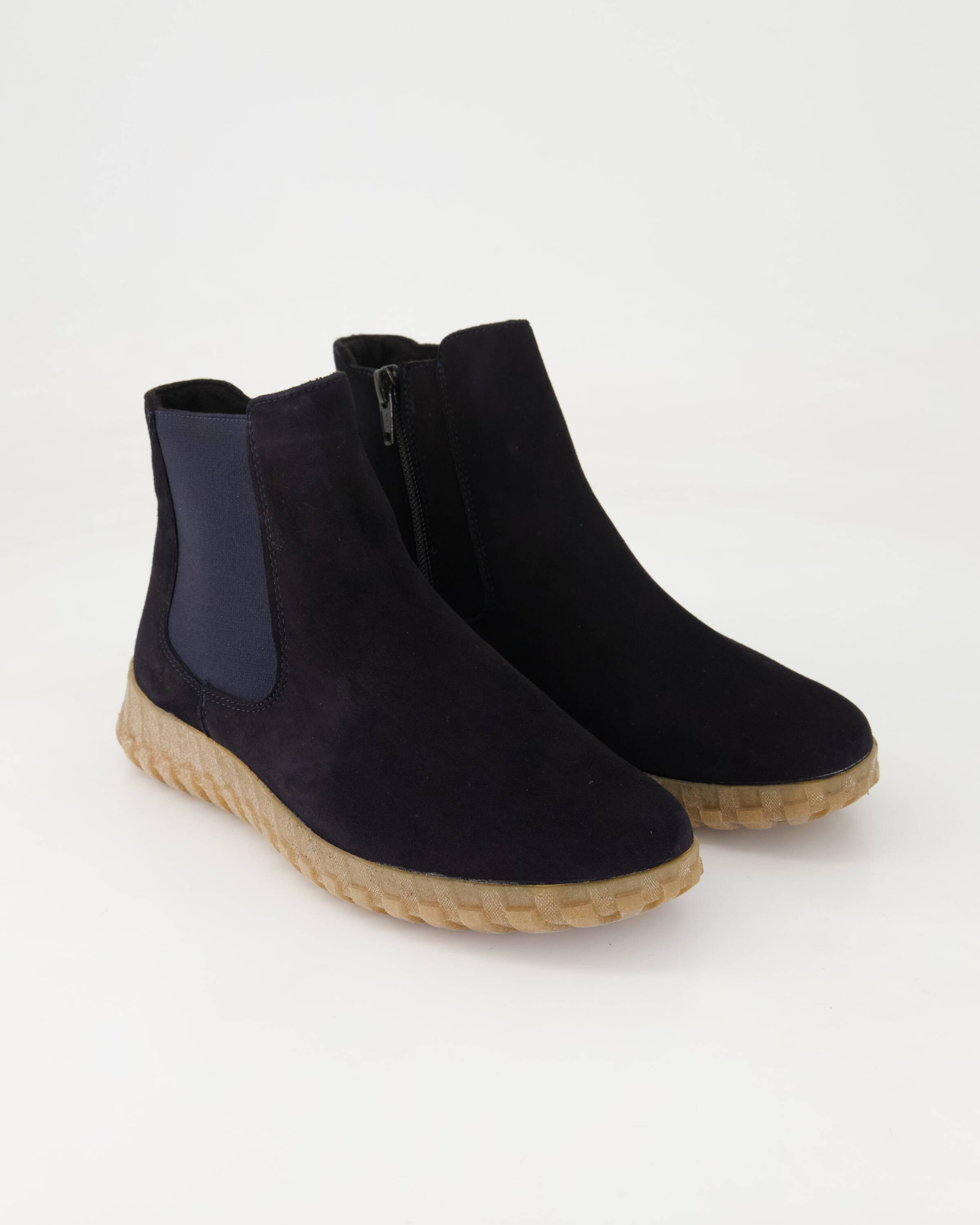 Semler Samt-Chevro Stiefelette Obermaterial: Leder