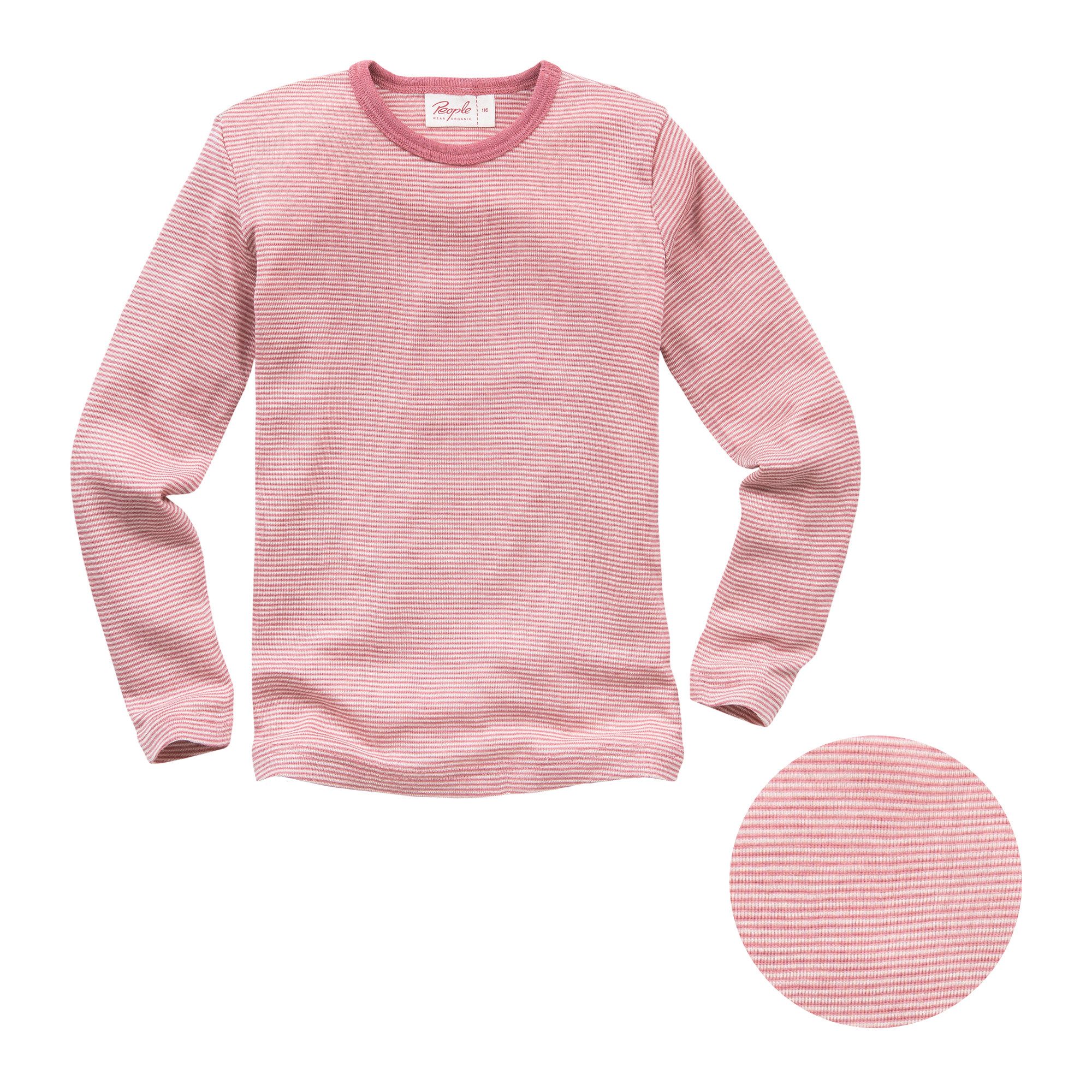 People Wear Organic Langarmshirt aus Wolle günstig online kaufen