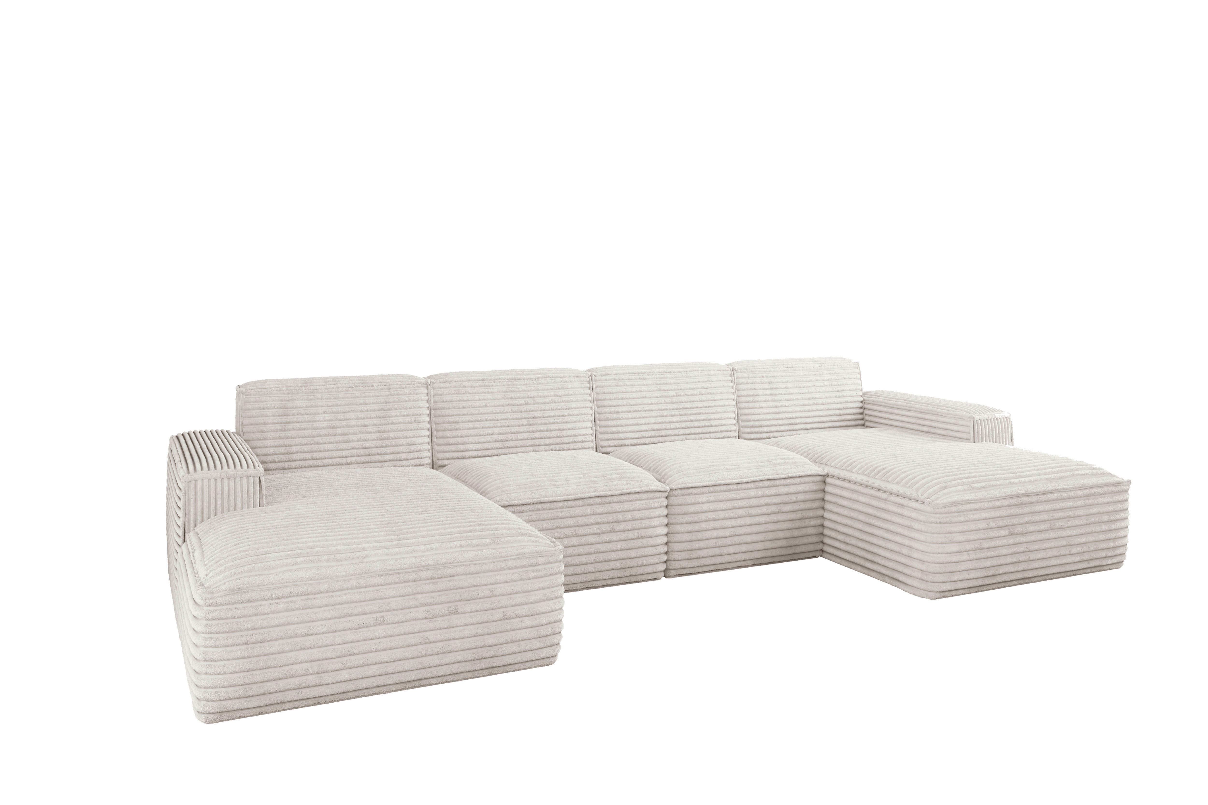 Kaiser Möbel Ecksofa Eckcouch U form, günstig online kaufen