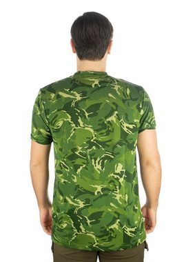 Tom Collins T-Shirt Okewa Kurzarmshirt mit Allover-Camouflage-Druck
