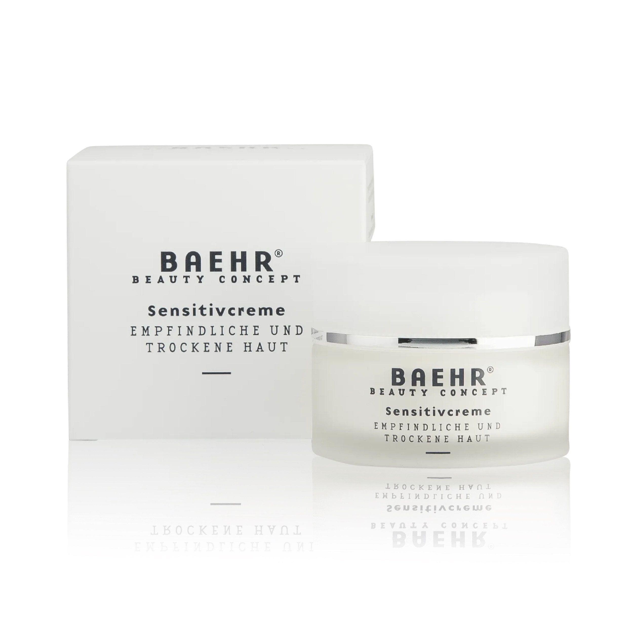 BAEHR BEAUTY CONCEPT Gesichtspflege Baehr Beauty Concept Sensitivcreme 50ml für sensible Haut, 1-tlg., intensive Feuchtigkeit dank Sheabutter & Olivenöl