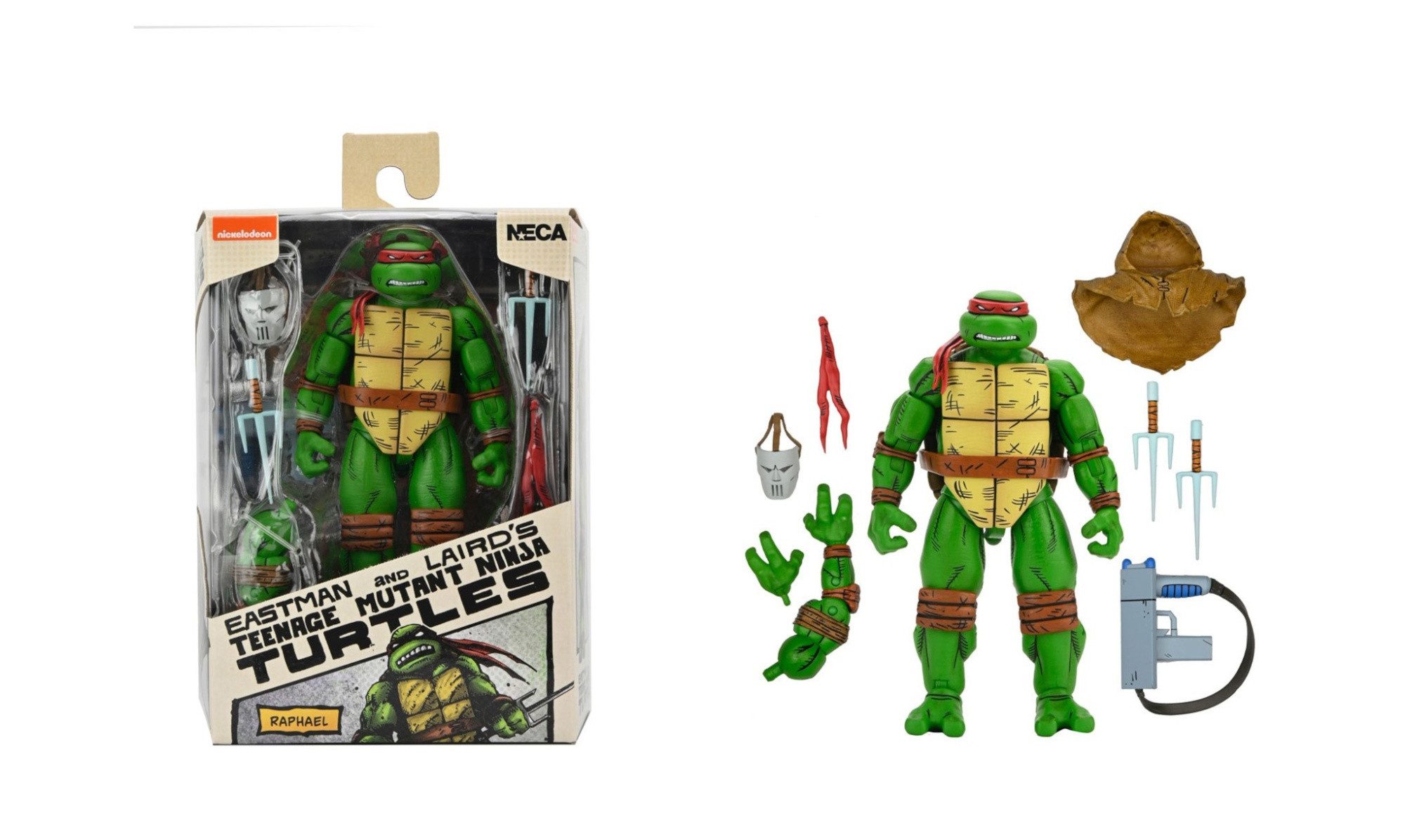 NECA Actionfigur NECA TMNT Mirage Comics Raphael Actionfigur Return to New York Version