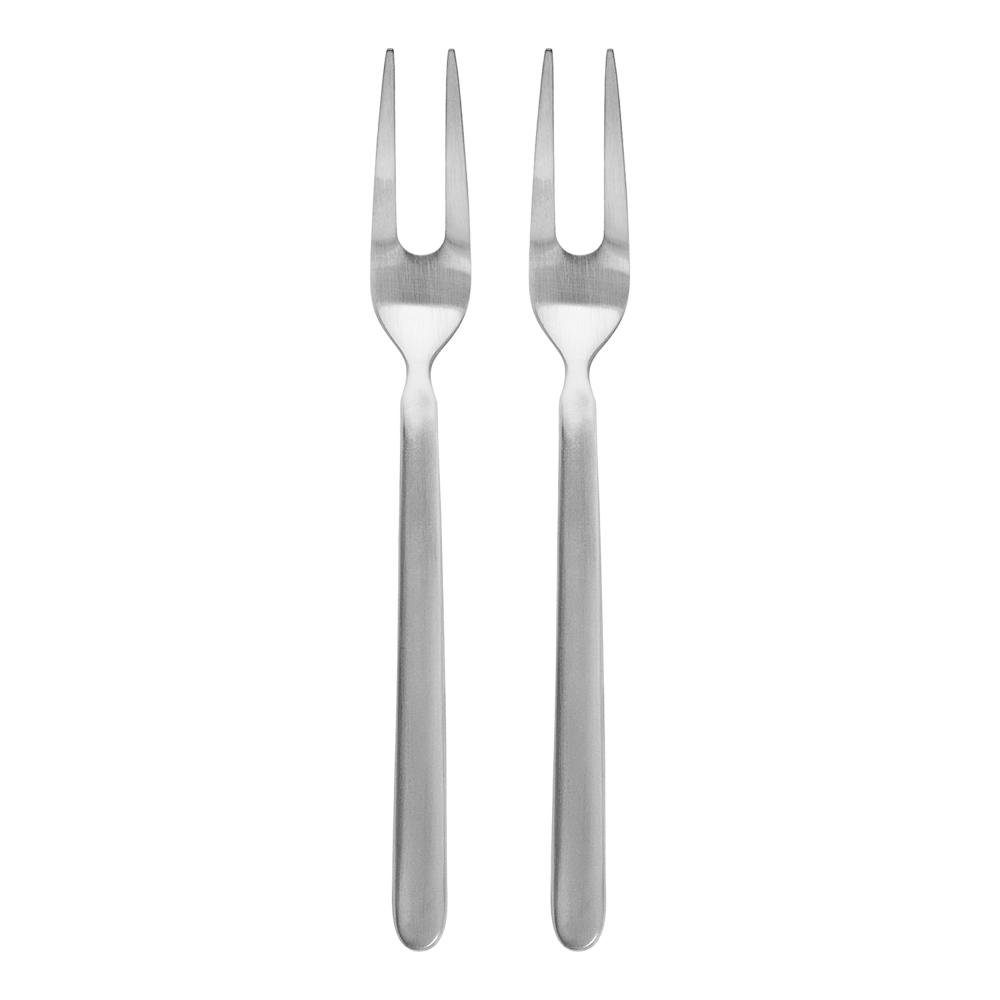 blomus Blumenhocker STELLA Set 2 Serviergabel Besteck Essbesteck Tischbesteck Edelstahl (2er-set, 2 St)