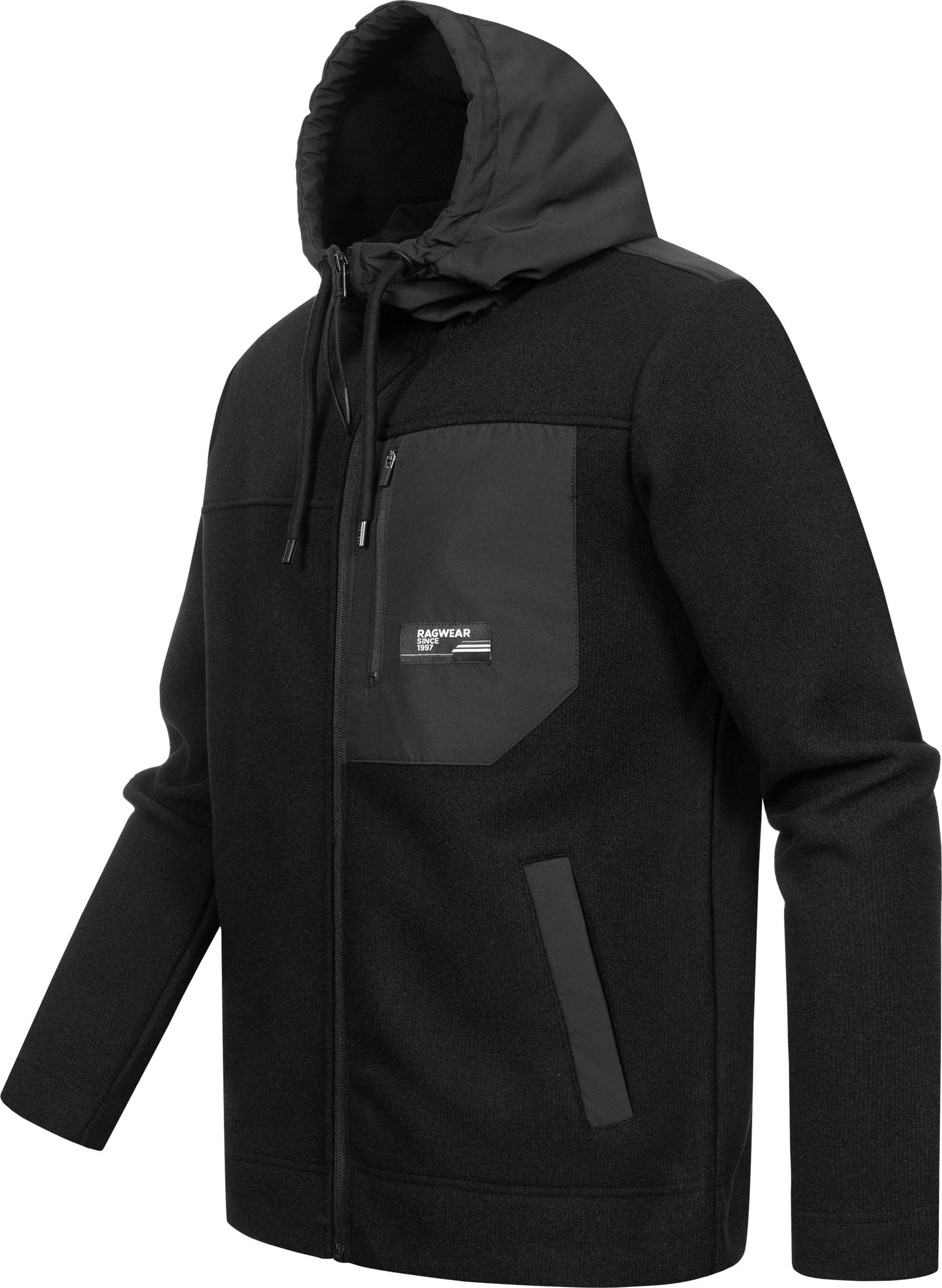 Ragwear Fleecejacke Brodney Stylische Herren Übergangsjacke mit Brusttasche günstig online kaufen