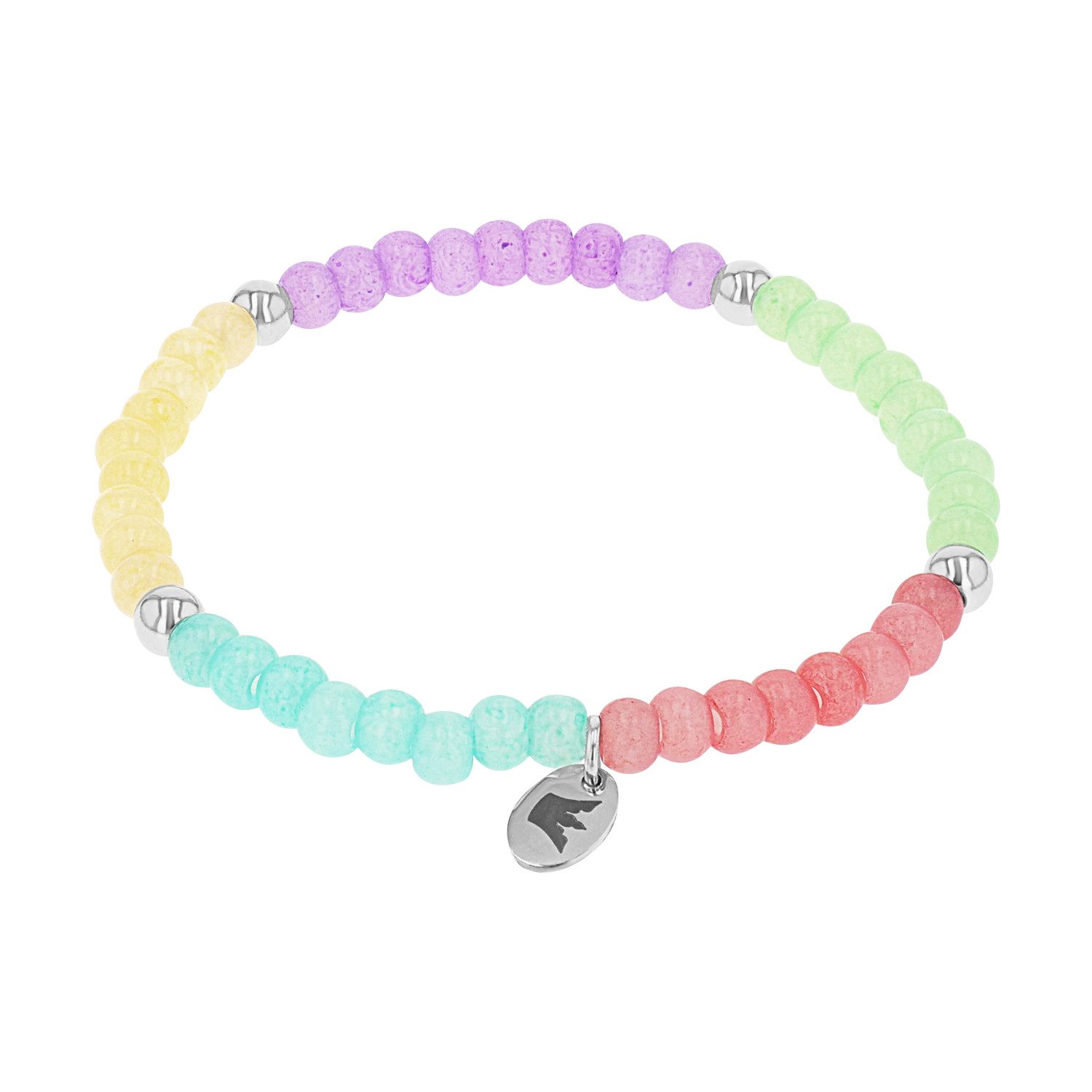 Prinzessin Lillifee Armband Set bunt in Regenbogenfarben (Set, 2-tlg., inkl. Schmuckbox)