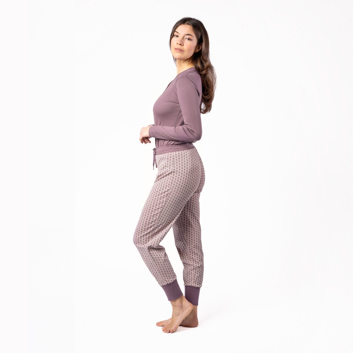 LIVING CRAFTS Schlafhose AVELINE GOTS zertifiziert