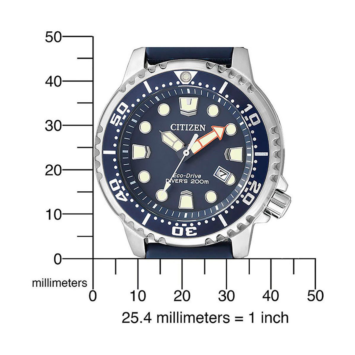 Citizen Taucheruhr Promaster Eco-Drive Diver BN0151-17L, Armbanduhr, Herrenuhr, Damenuhr, Solar, bis 20 bar wasserdicht