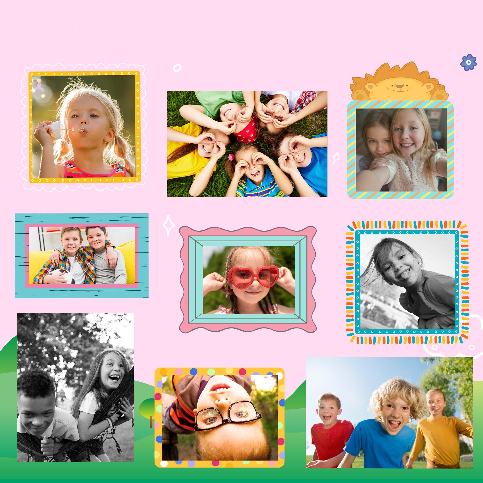 Denver KPC-1370P Kinderkamera (0 MP, Thermodruck, 3 Papierrollen inkl., Selfie-Linse, 10× Digitalzoom)