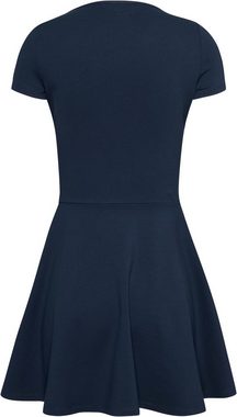 Tommy Jeans Blusenkleid TJW SS FIT & FLARE DRESS EXT mit Logostickerei