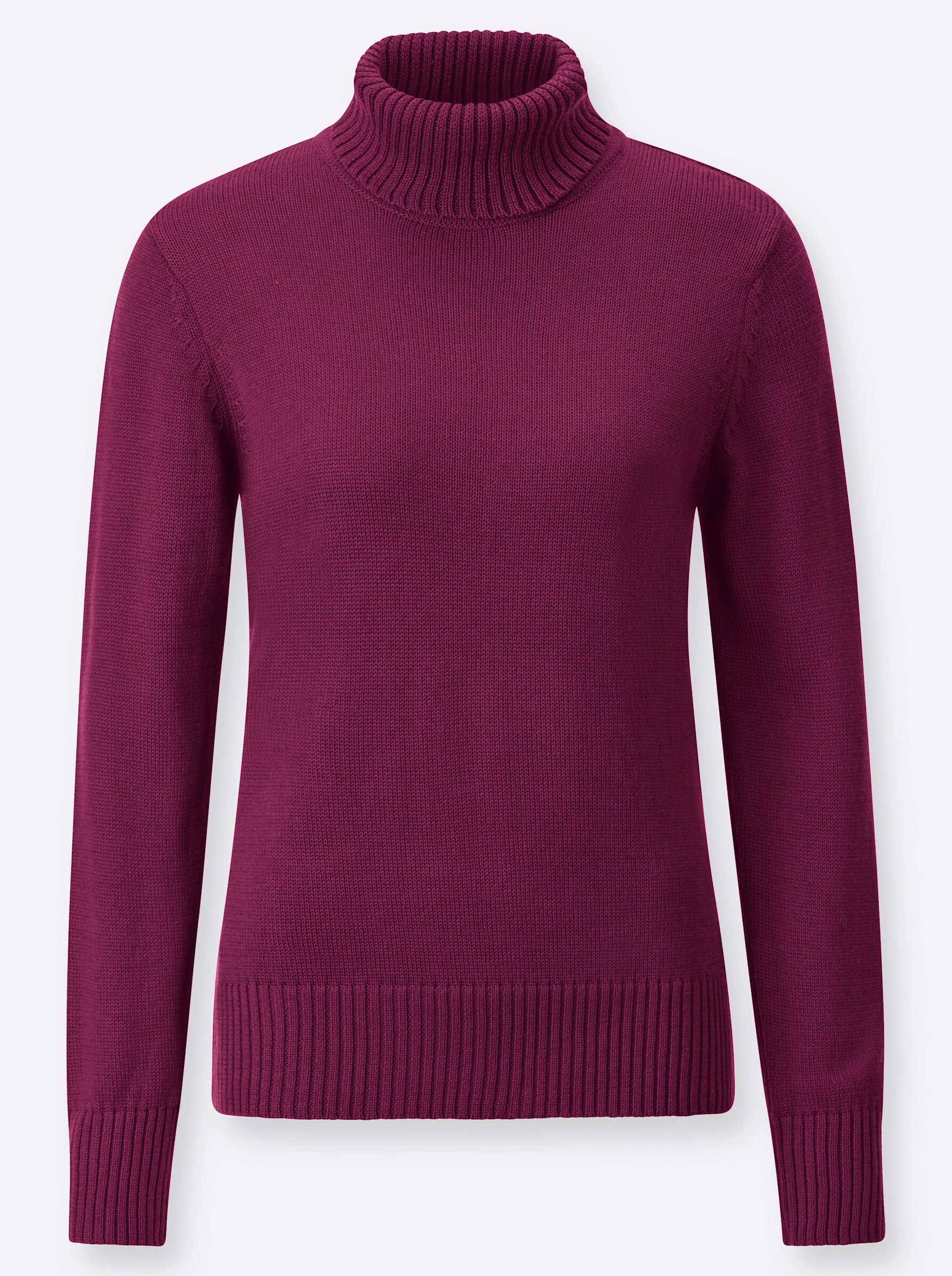 Witt Strickpullover Pullover Langarm Materialmix