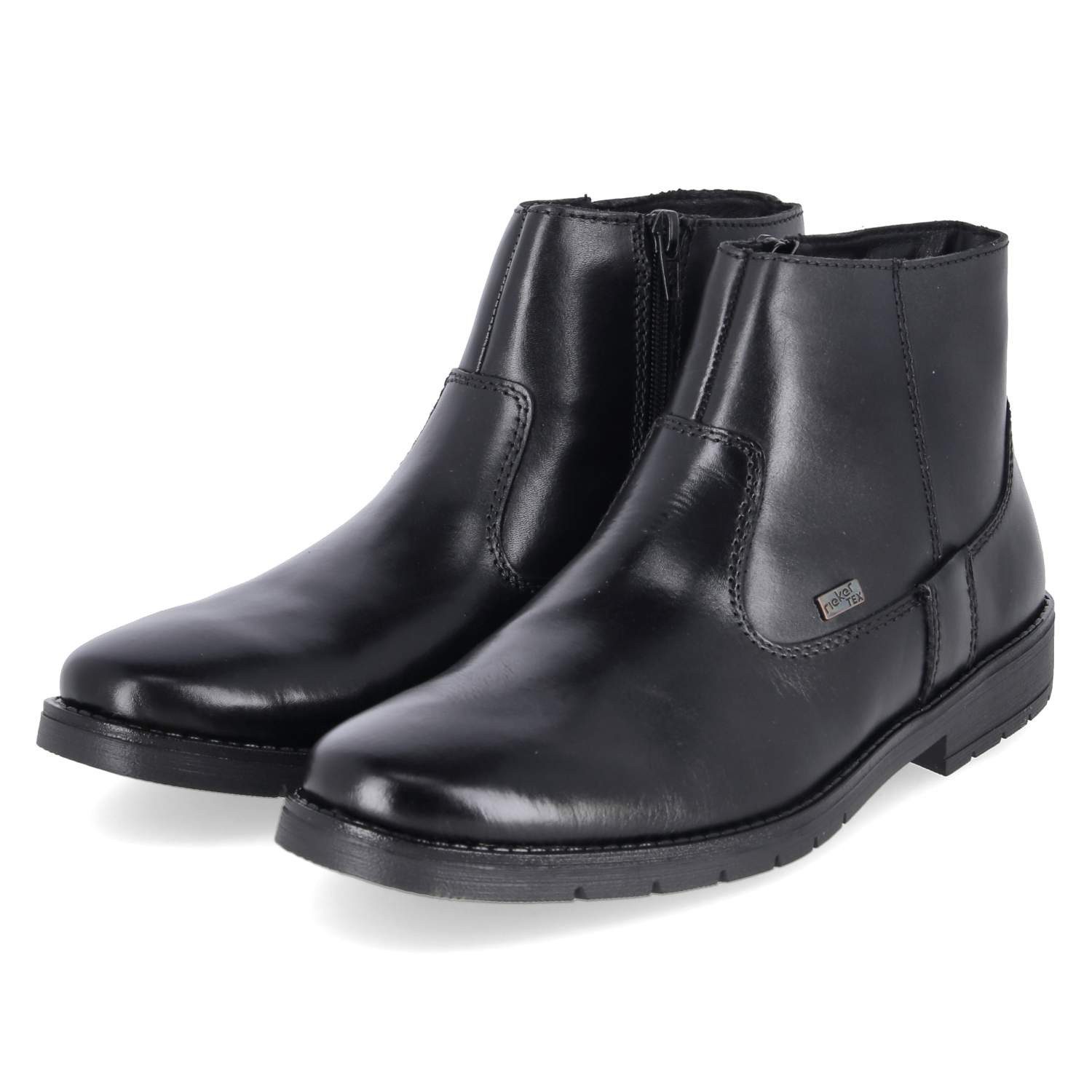 Rieker Rieker 13960-00 Herren Glattleder black Schlupfstiefel