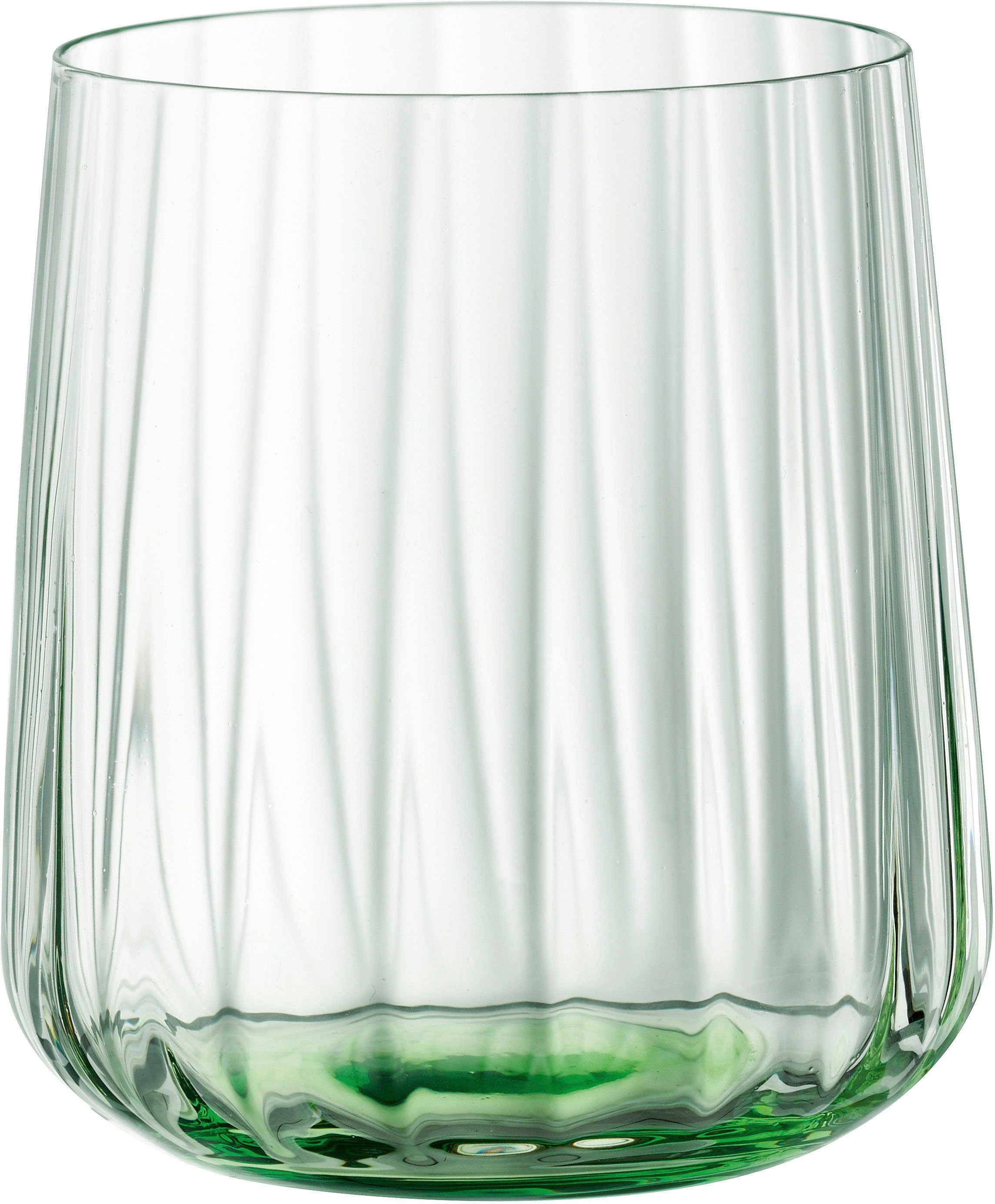 SPIEGELAU Becher LifeStyle, Kristallglas, 340 ml, 2-teilig leaf