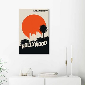 Posterlounge Leinwandbild Bo Lundberg, Los Angeles 89, Wohnzimmer Lounge Illustration