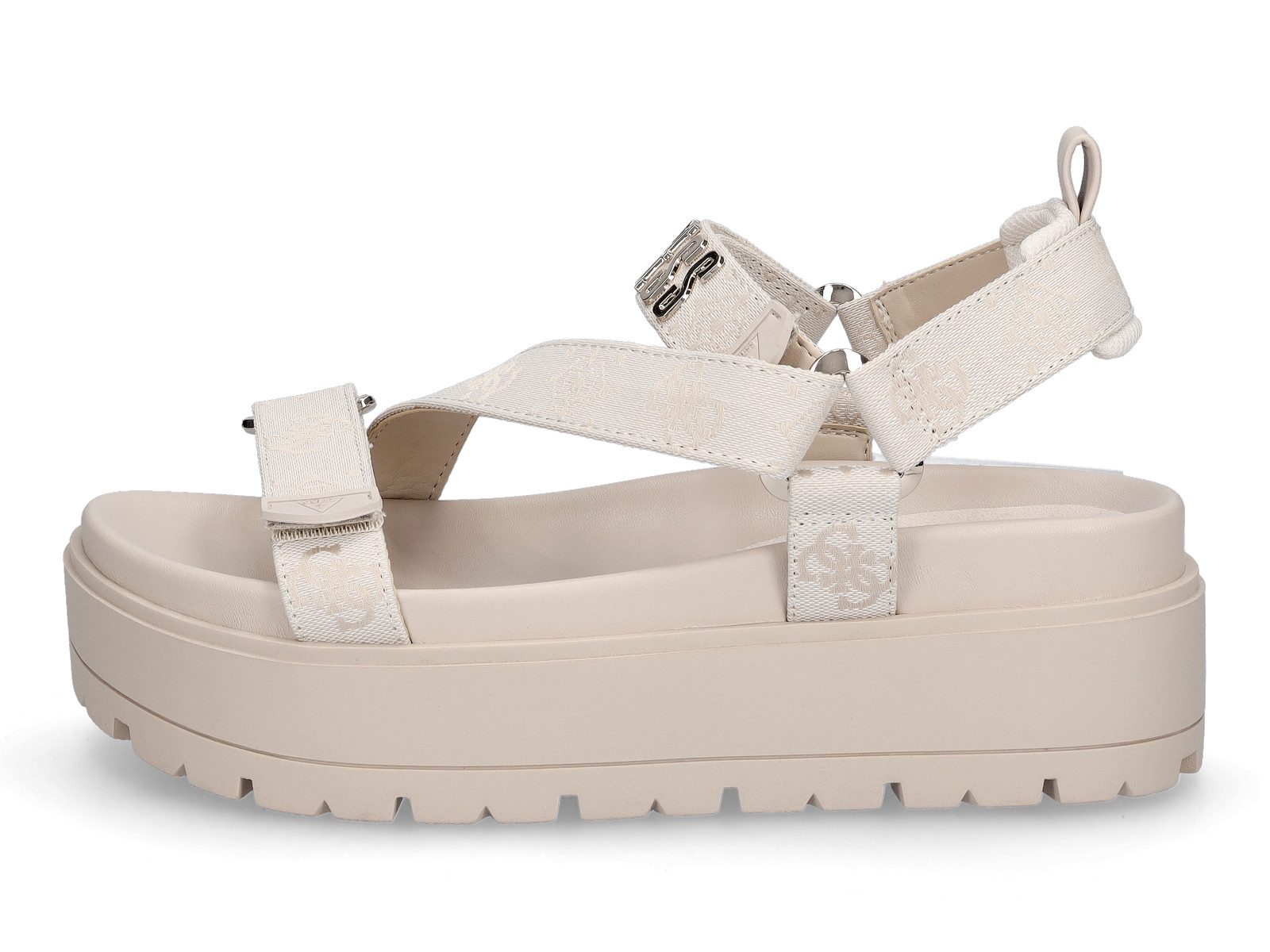 Guess Guess Damen Sandale Fetta beige Sandale günstig online kaufen