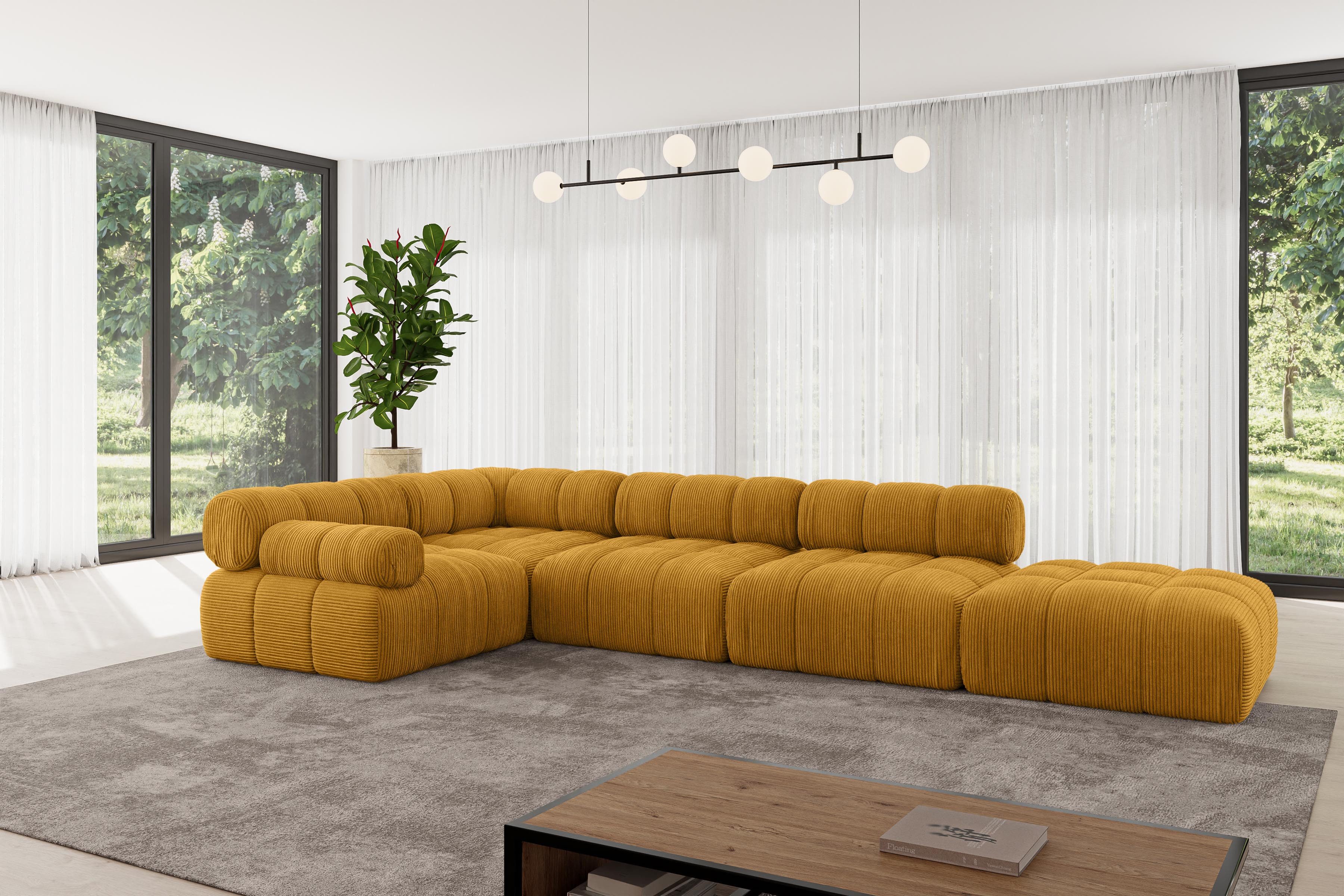 ALTDECOR Ecksofa Felto-L2, Sofa Praktische Bequeme Funktionsecke Couch L-Form Eckcouch, Corner Sofa U-Form Vielseitige Sofa Wohnlandschaft Wohnzimmer