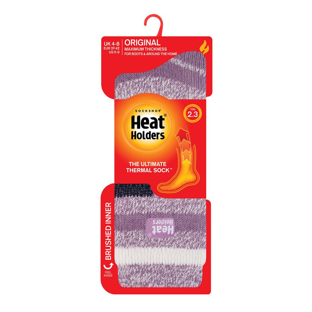 Heat Holders Thermosocken Damen gestreift