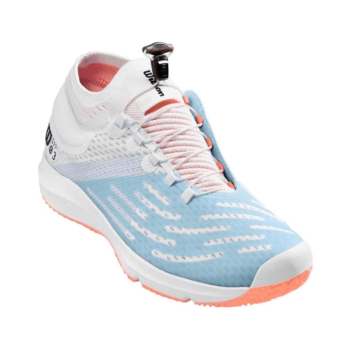 Wilson Kaos Symbiofit 3.0 Allcourt weiss/blau Damen Tennisschuh