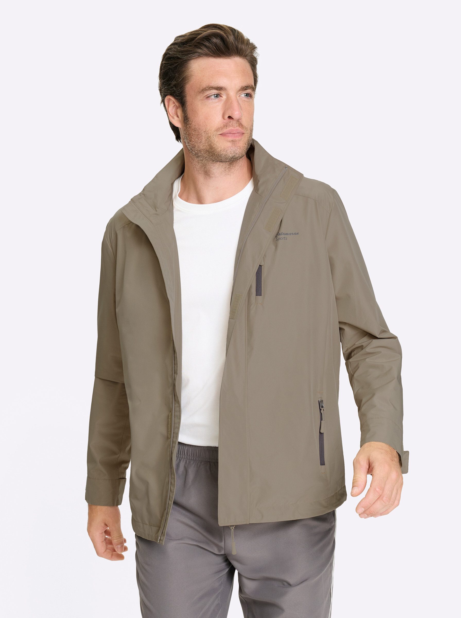 Trainingsjacke Funktionsjacke Langarm