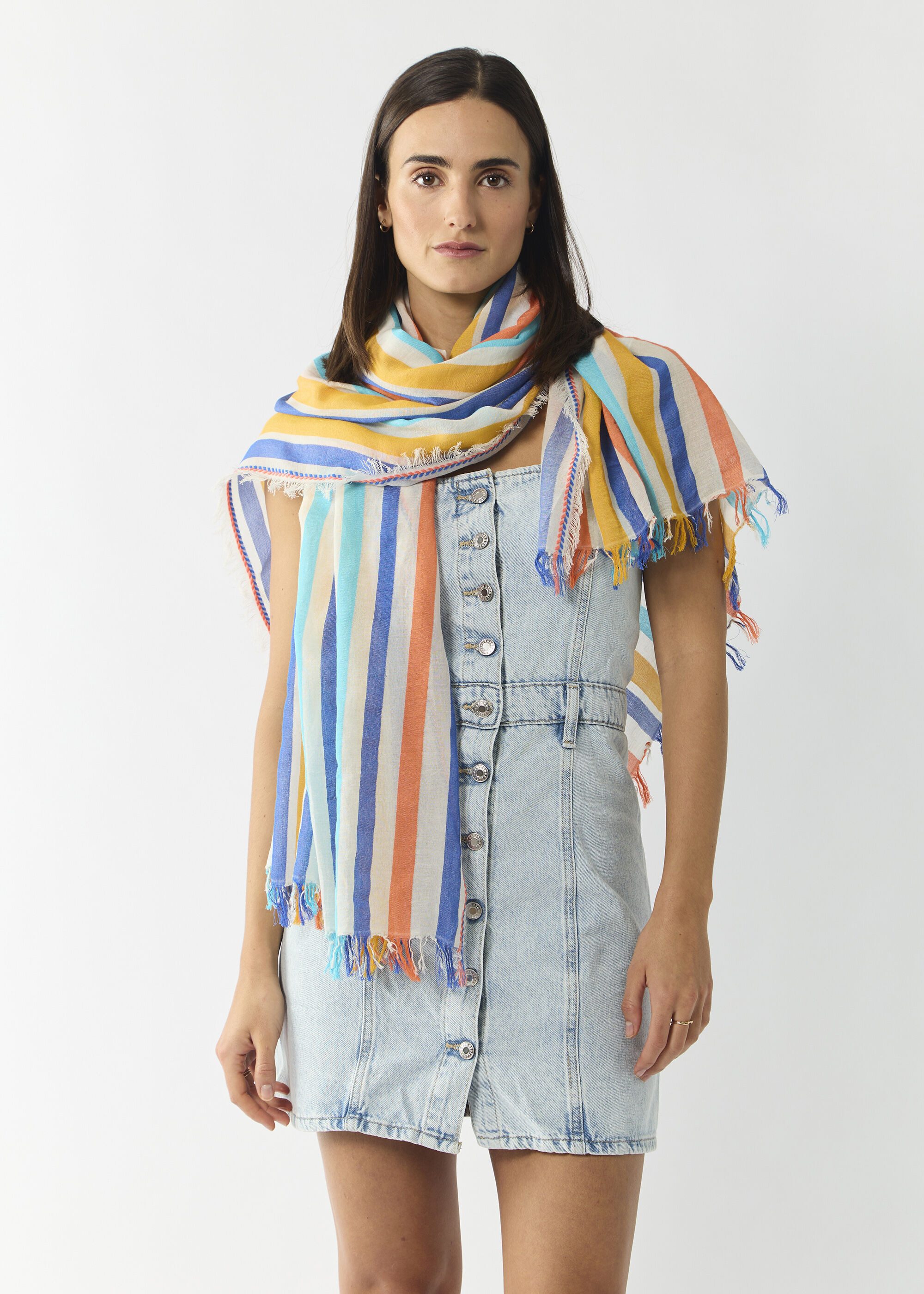 Codello Modeschal, (1-St), mit stylischen Streifen