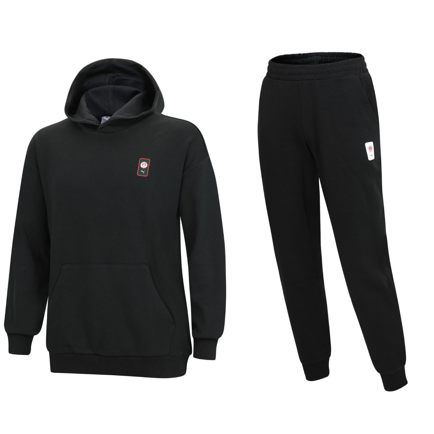PUMA Trainingsanzug FC St. Pauli Jogginganzug mit Kapuze