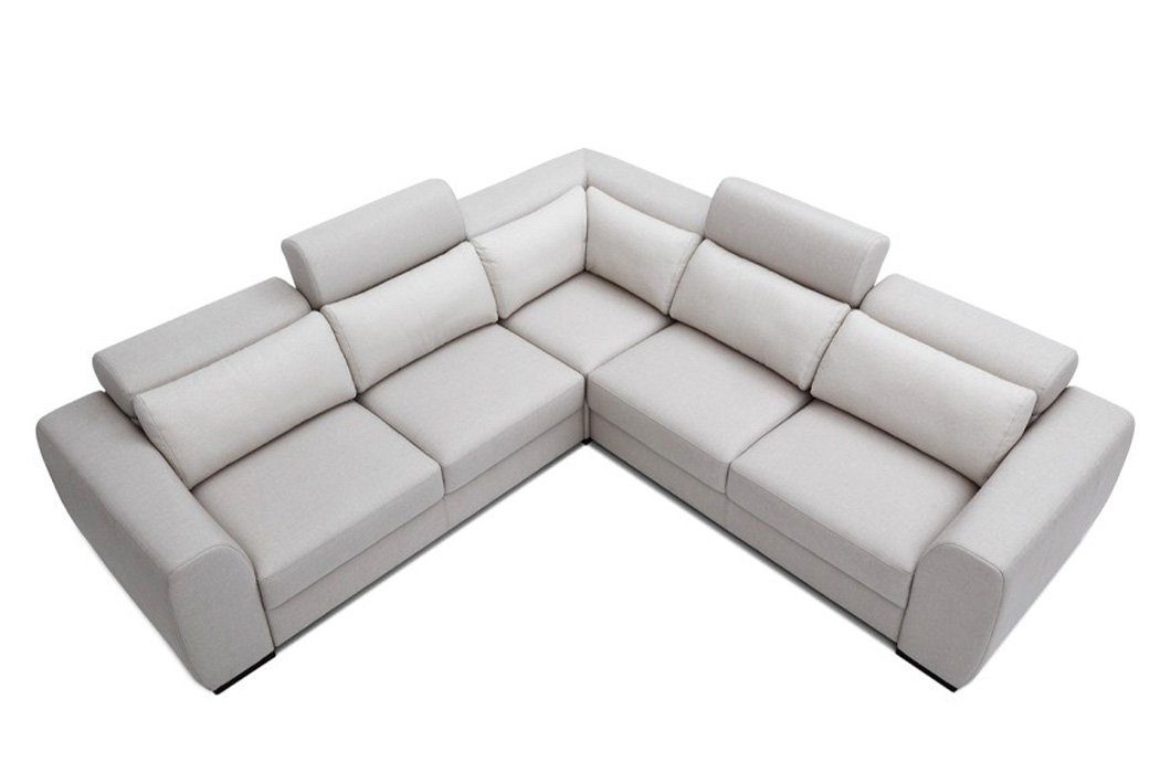 Ecksofa Leder Couch Polster in JVmoebel Ecksofa Sofa Europe Design, Made Wohnlandschaft