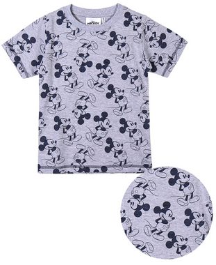 Disney Mickey Mouse T-Shirt Mickey Maus Jungen Jersey Kurzarmshirt Gr. 98- 146 cm