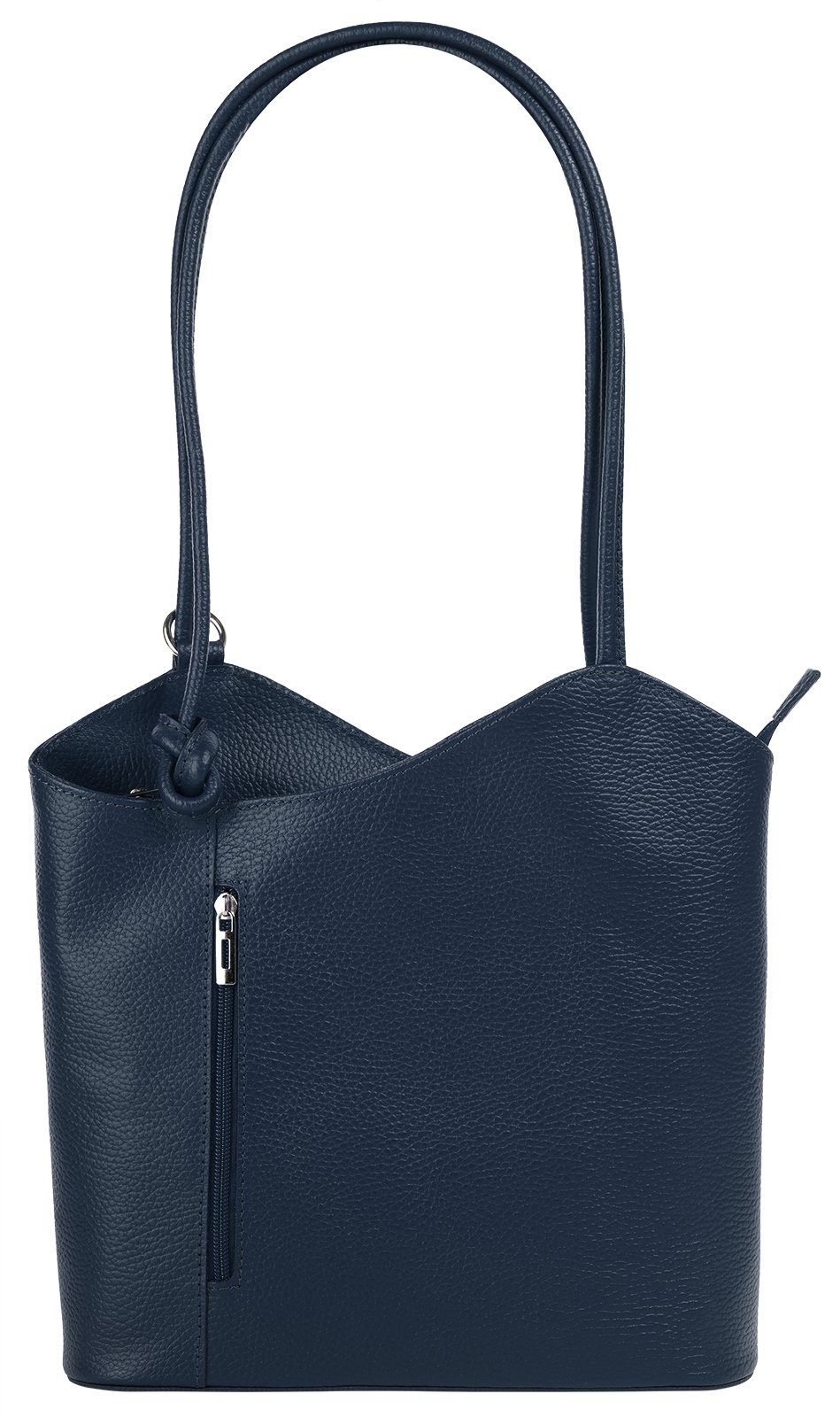 Cluty Cityrucksack CLUTY Damen echt Leder, Made in Italy, echt Leder, Made in Italy